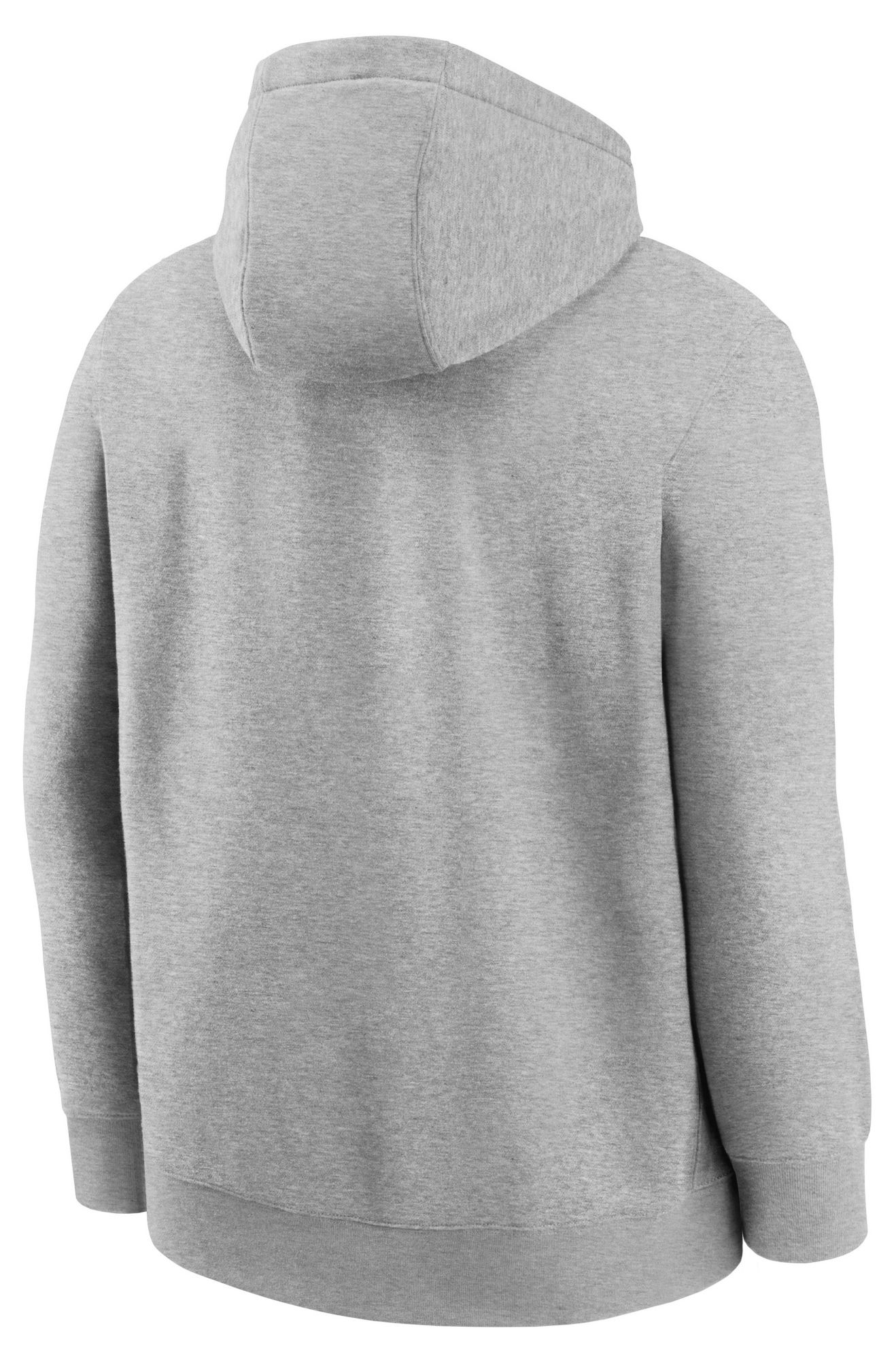 Nike Men's Pittsburgh Steelers Dark Gray Heather Club Fleece Hoodie