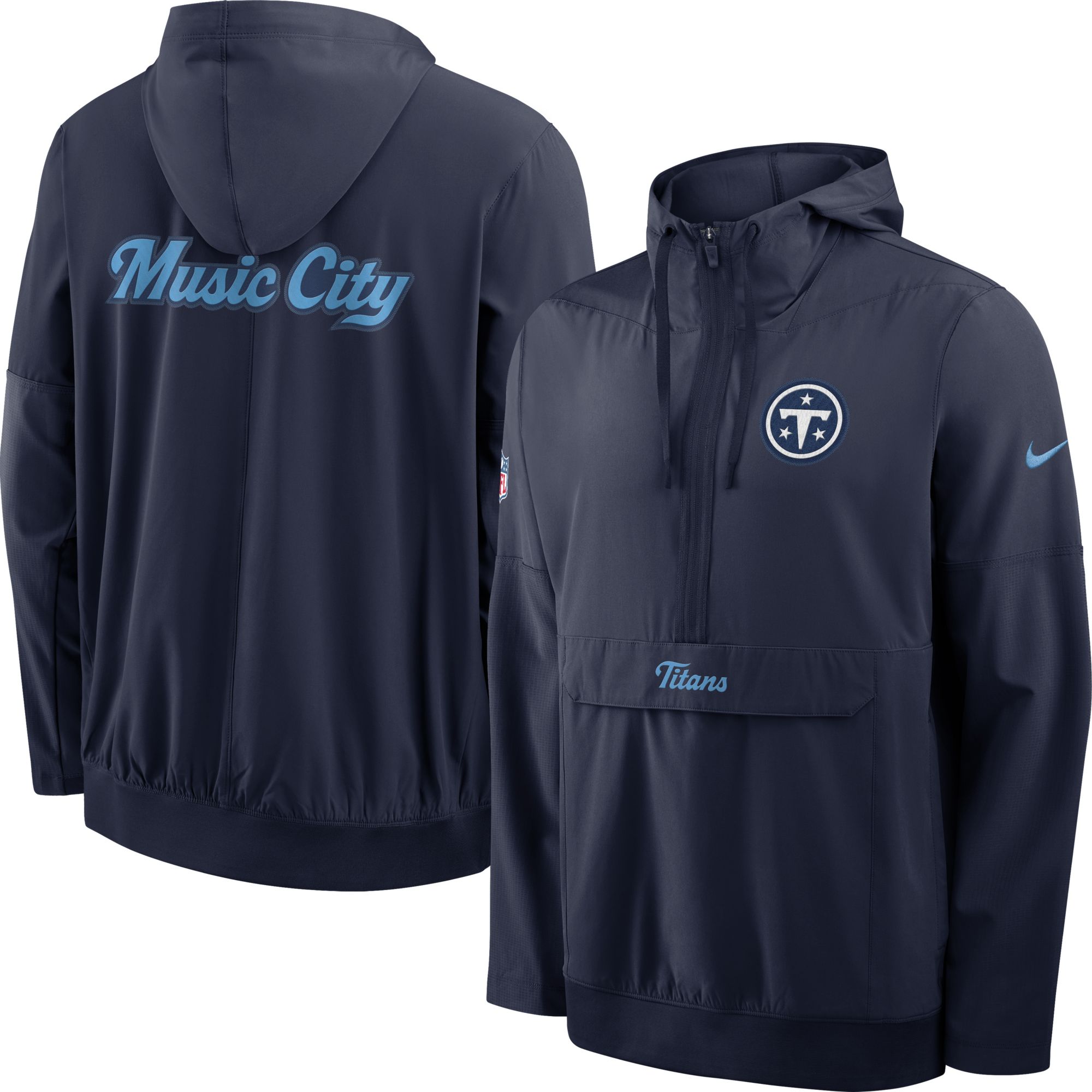 Nike Men's Tennessee Titans NFL Rivalries Anorak Jacket