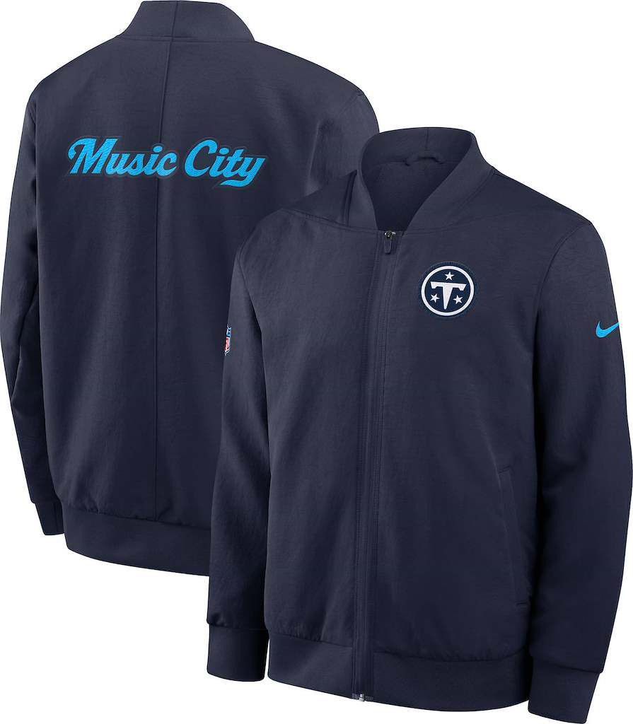 Nike Men's Tennessee Titans NFL Rivalries Bomber Jacket
