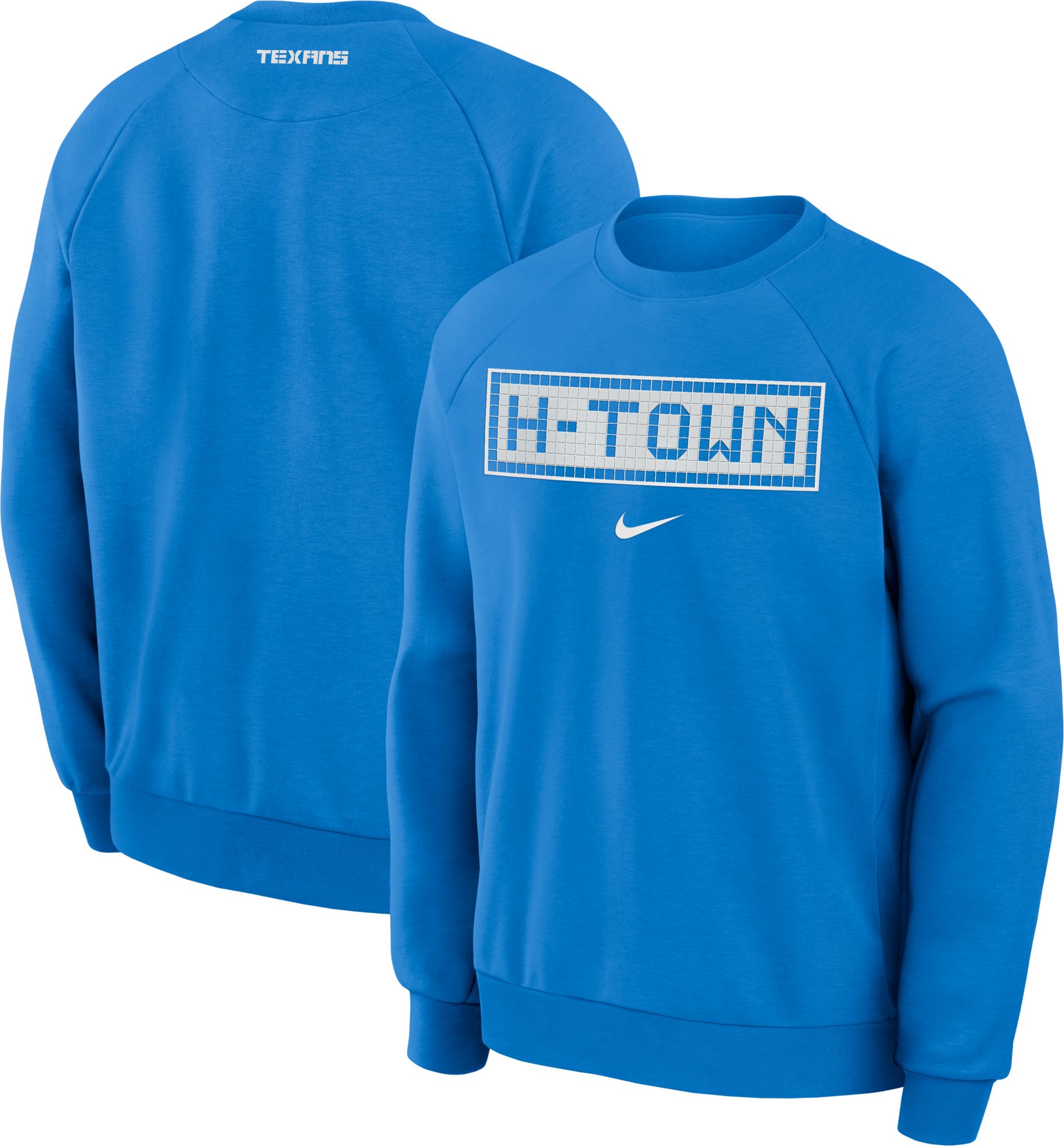 Nike Men's Houston Texans NFL Rivalries Primary Crewneck Sweatshirt