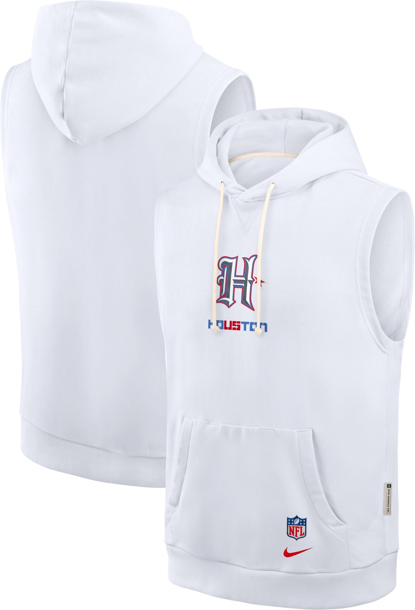 Nike Men's Houston Texans NFL Rivalries Sleeveless Hoodie