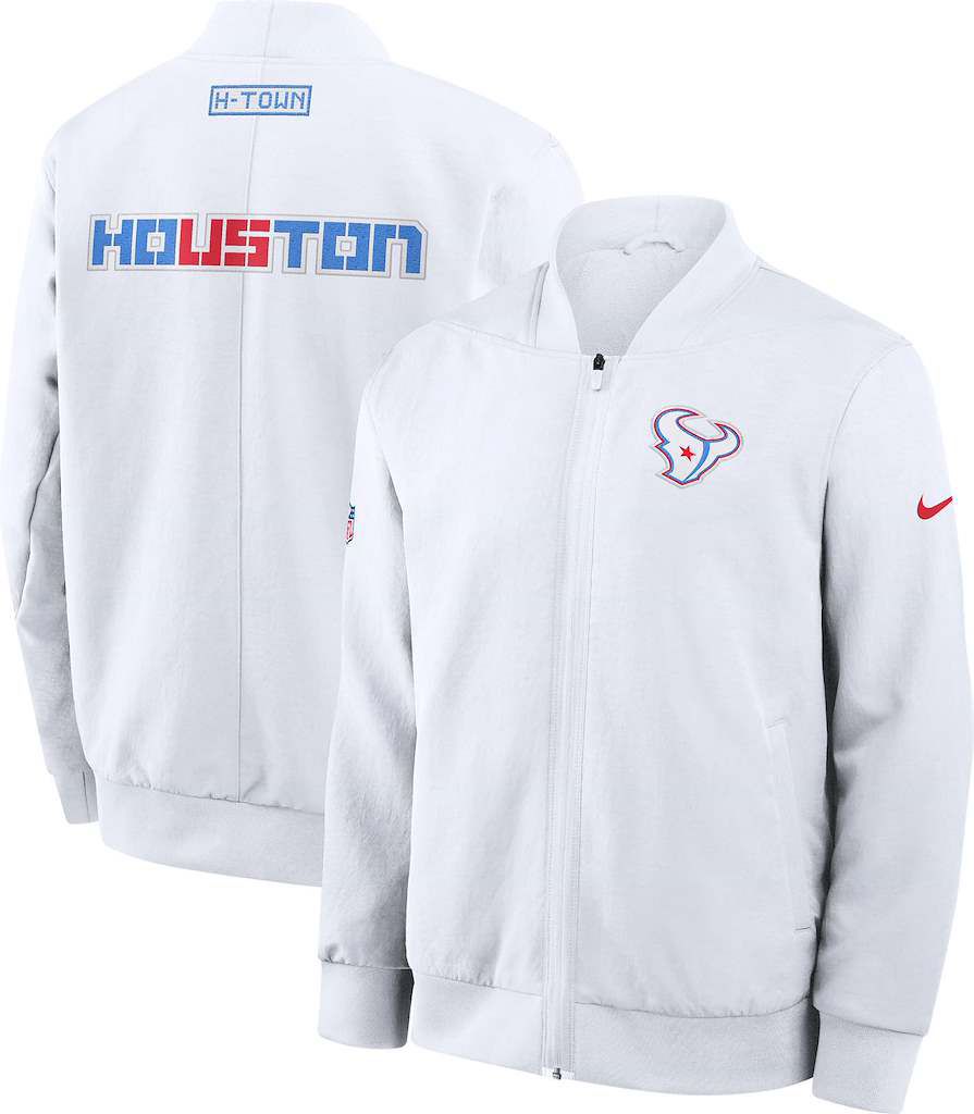 Nike Men's Houston Texans NFL Rivalries Bomber Jacket