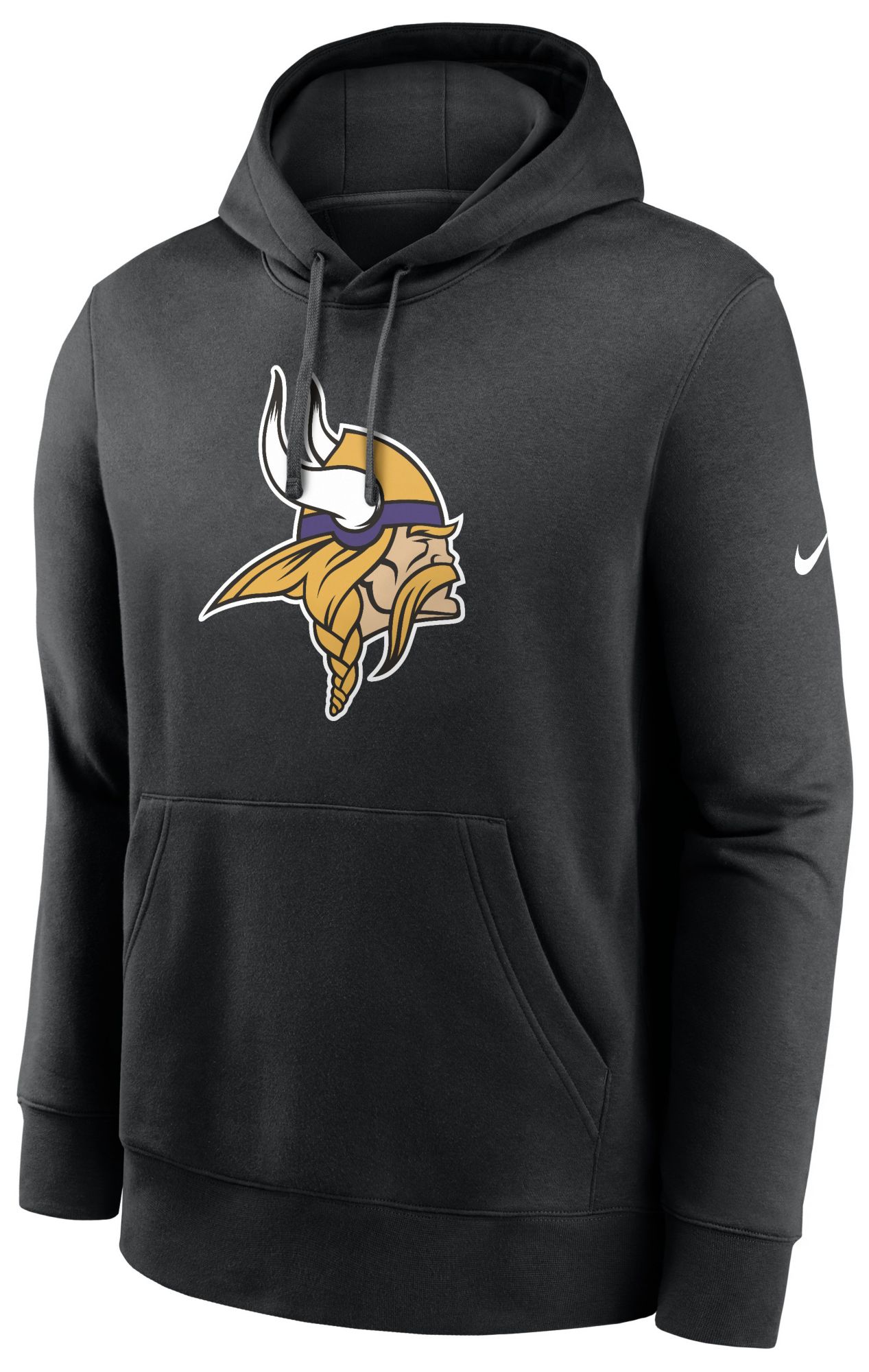 Nike Men's Minnesota Vikings Black Club Fleece Hoodie
