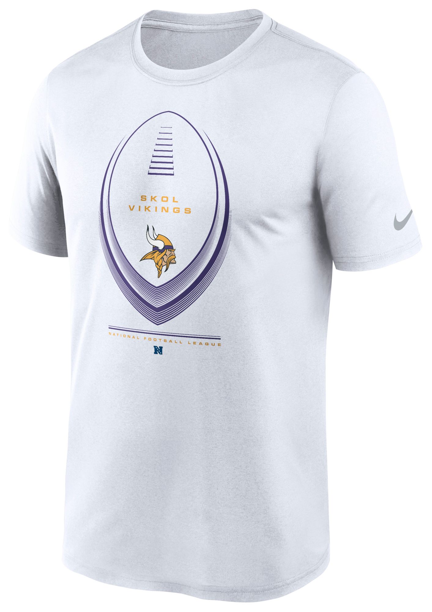 Nike Men's Minnesota Vikings White Icon Legend T-Shirt