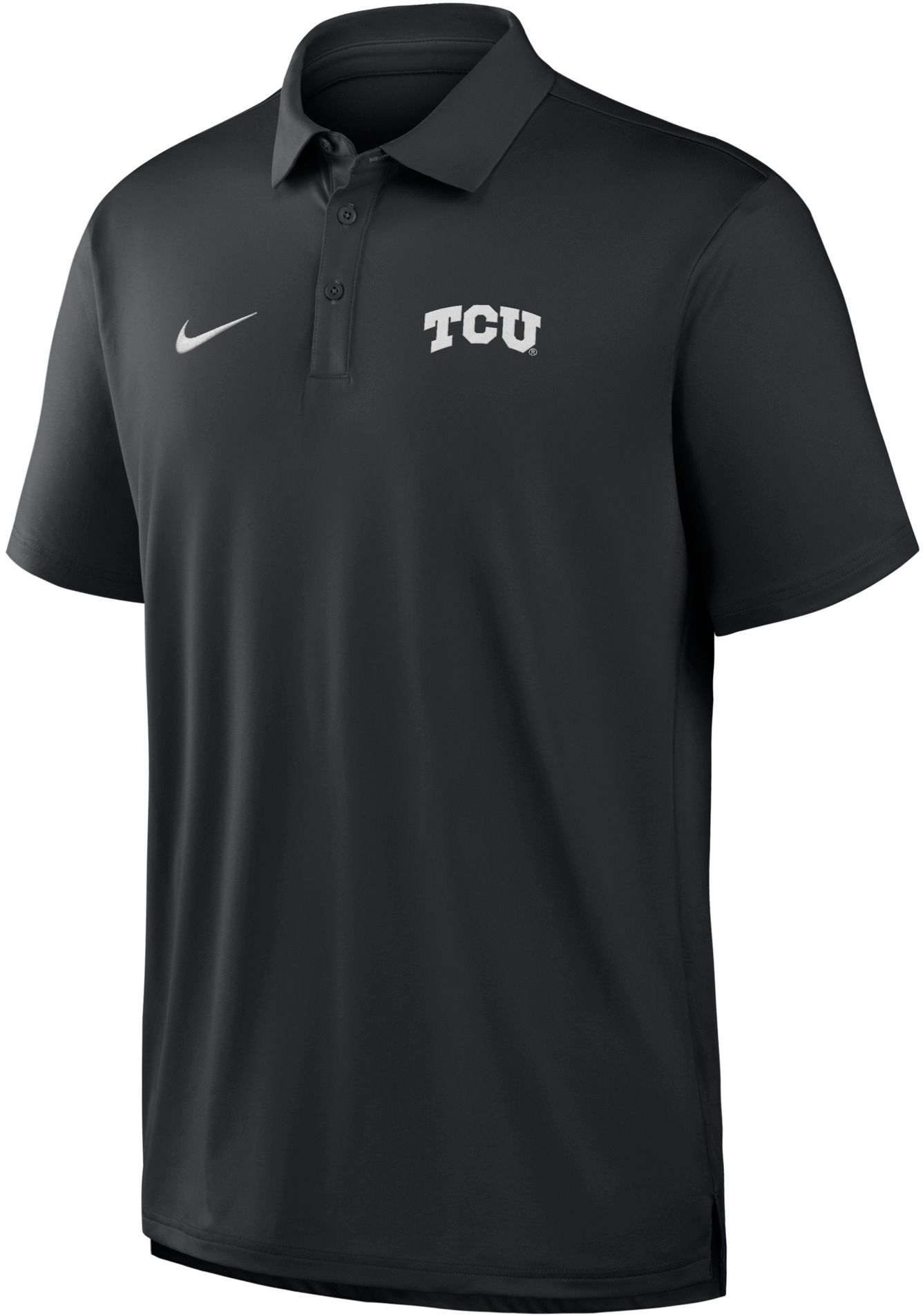 Nike Men's TCU Horned Frogs Black Tour Gameday Polo