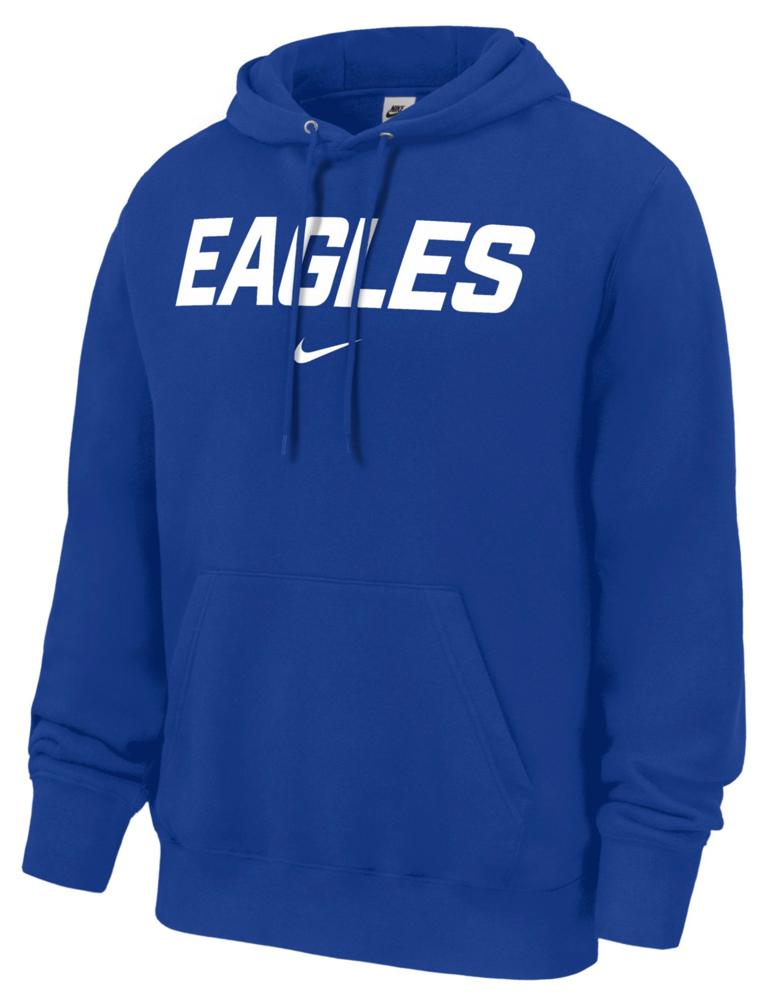 Nike Men's Florida Gulf Coast Eagles Royal Wordmark Club Hoodie