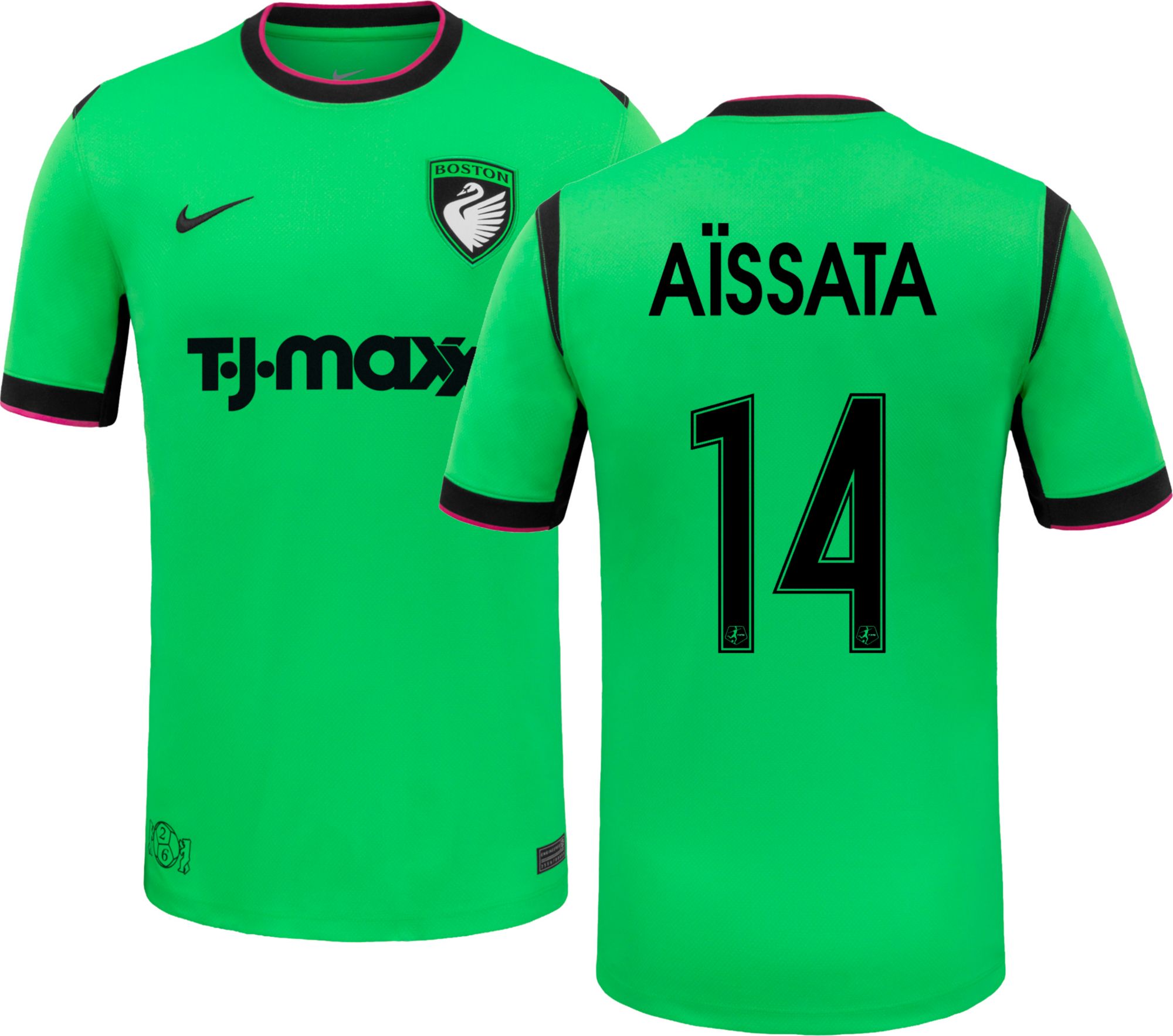 Nike Adult Boston Legacy FC Aissata Traore #14 2026 Home Replica Jersey