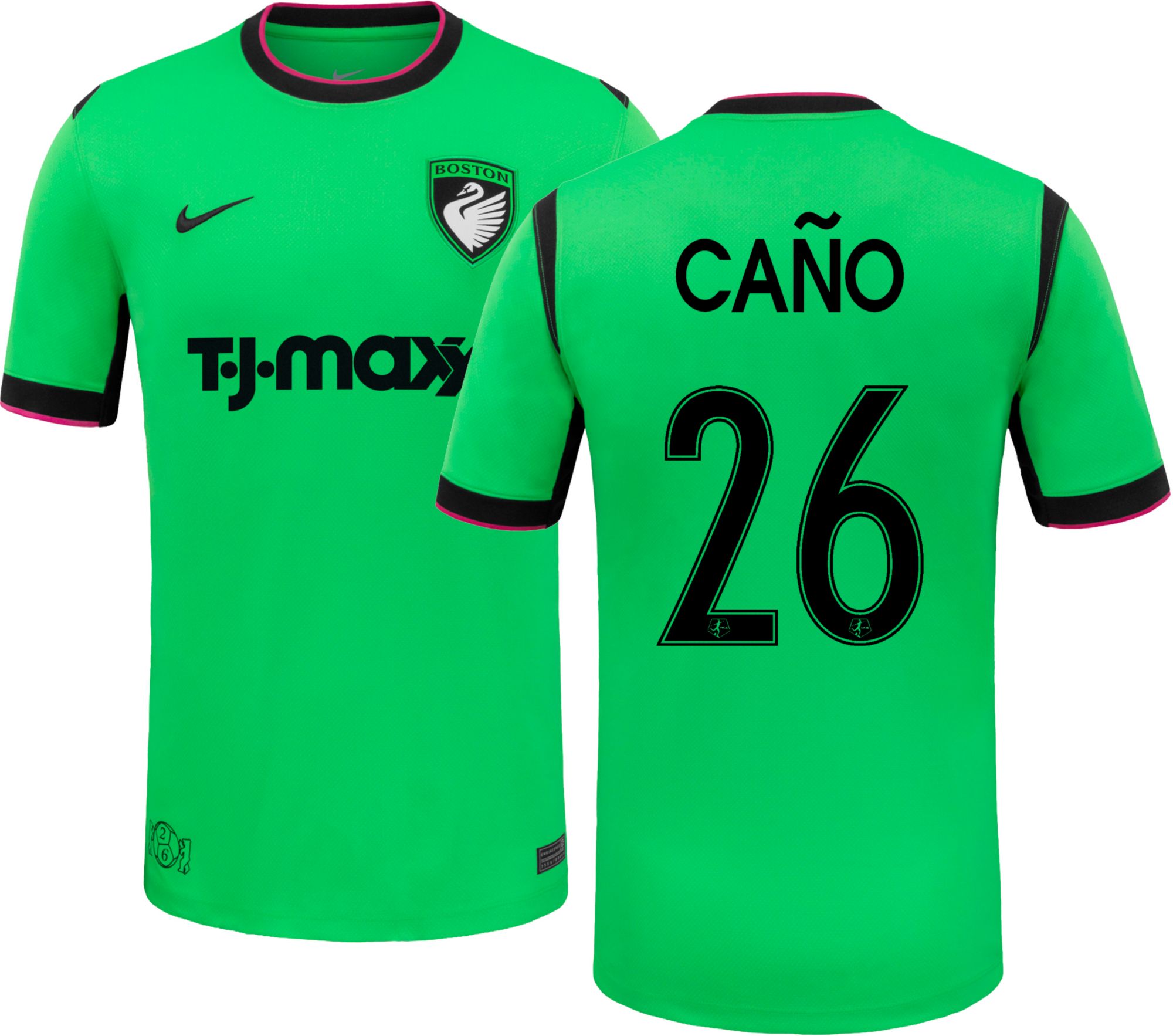 Nike Adult Boston Legacy FC Alba Cano #26 2026 Home Replica Jersey