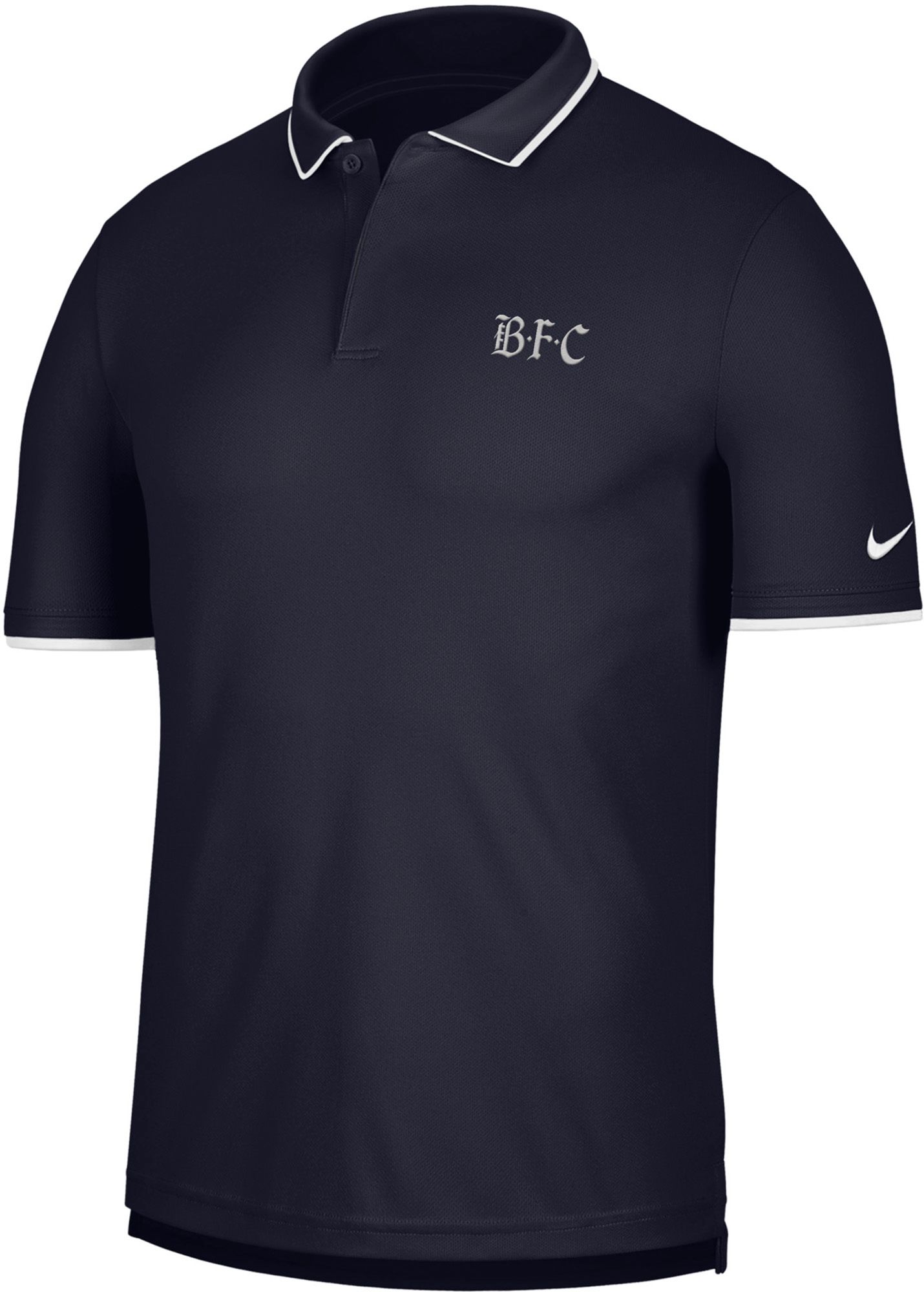 Nike Adult Bay FC Navy Wordmark College Polo