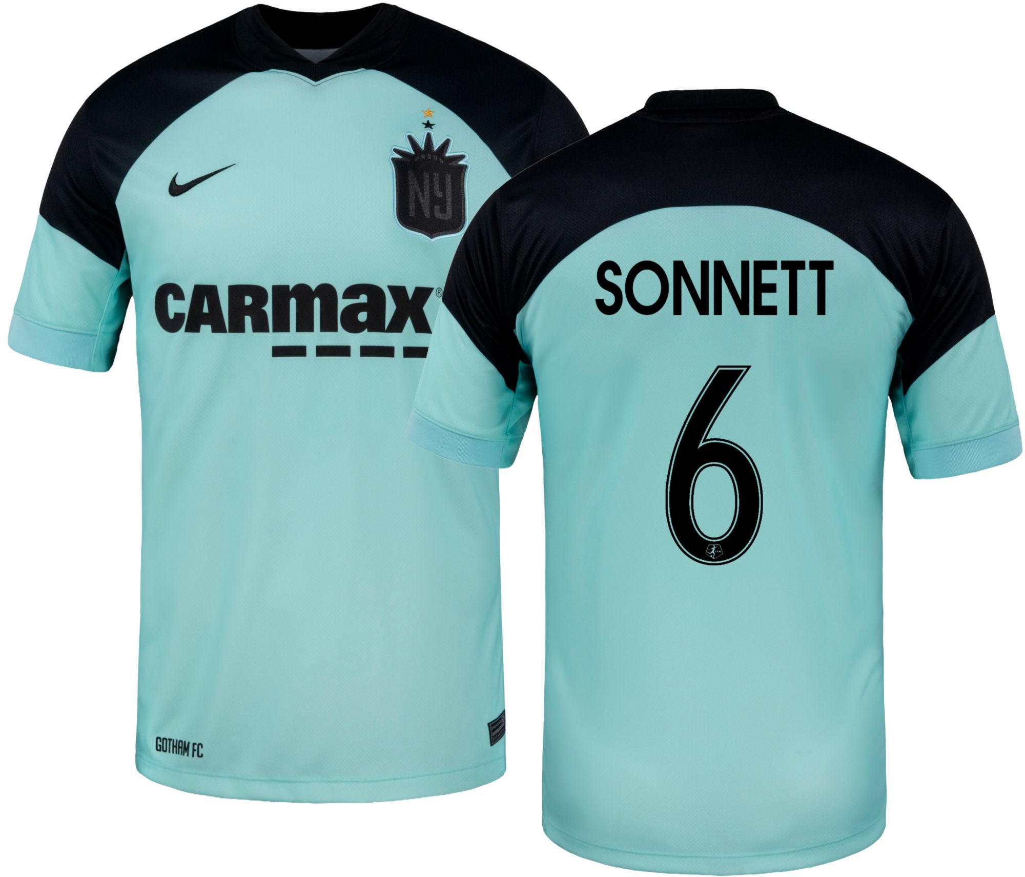 Nike Adult NJ/NY Gotham FC Emily Sonnett #6 2026 Away Replica Jersey