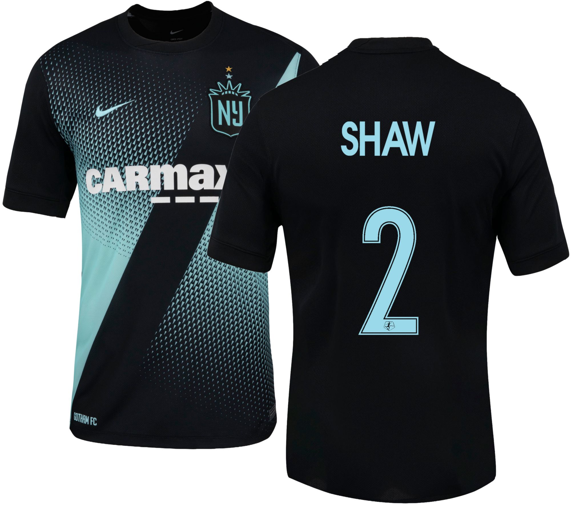 Nike Adult NJ/NY Gotham FC Jaedyn Shaw #2 2026 Home Replica Jersey