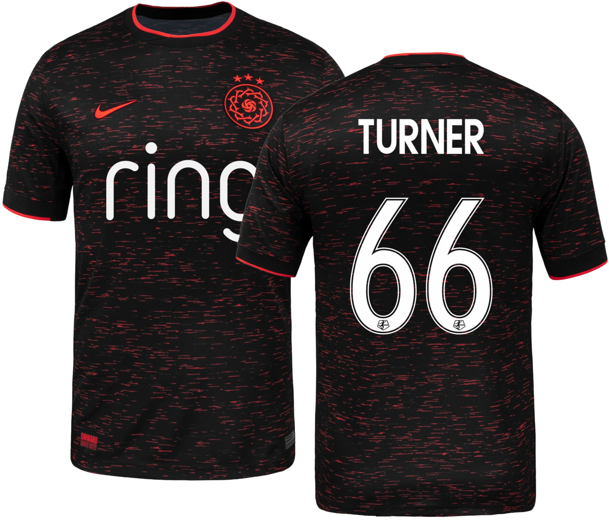 Nike Adult Portland Thorns Reilyn Turner #66 2026 Away Replica Jersey