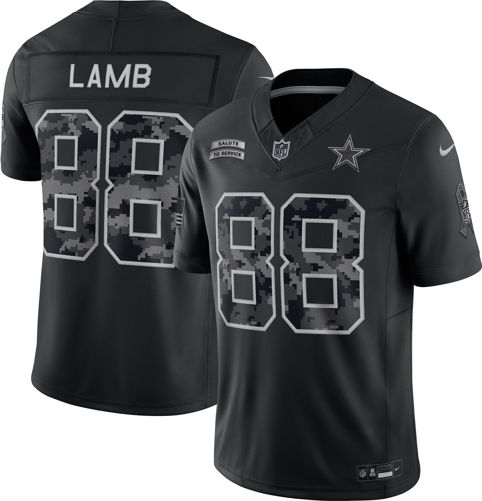Nike Men's Dallas Cowboys CeeDee Lamb  Salute To Service 2026 Limited Jersey