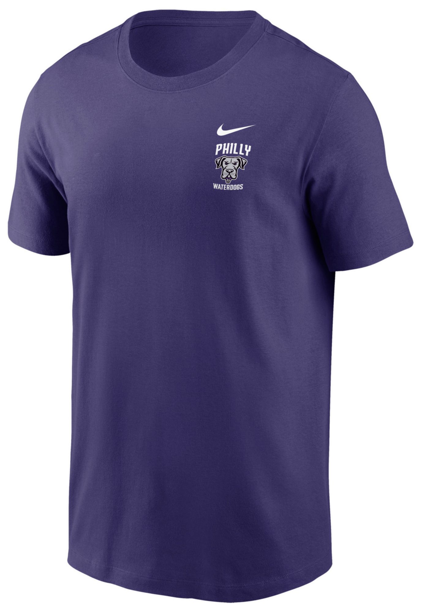 Nike Men's Philadelphia Waterdogs Purple Legend T-Shirt