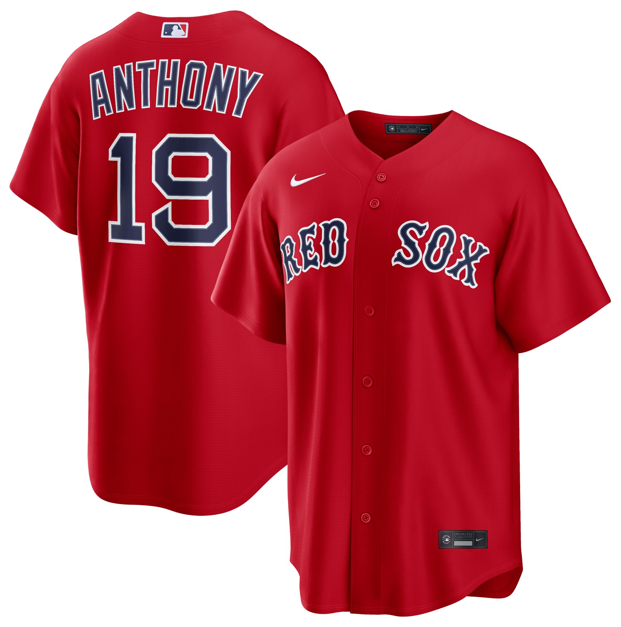 Nike Men's Boston Red Sox Roman Anthony Home Replica Jersey