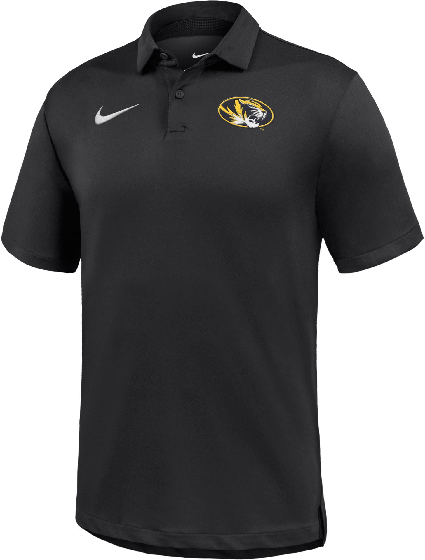 Nike Men's Missouri Tigers Black Dri-FIT Tour Polo