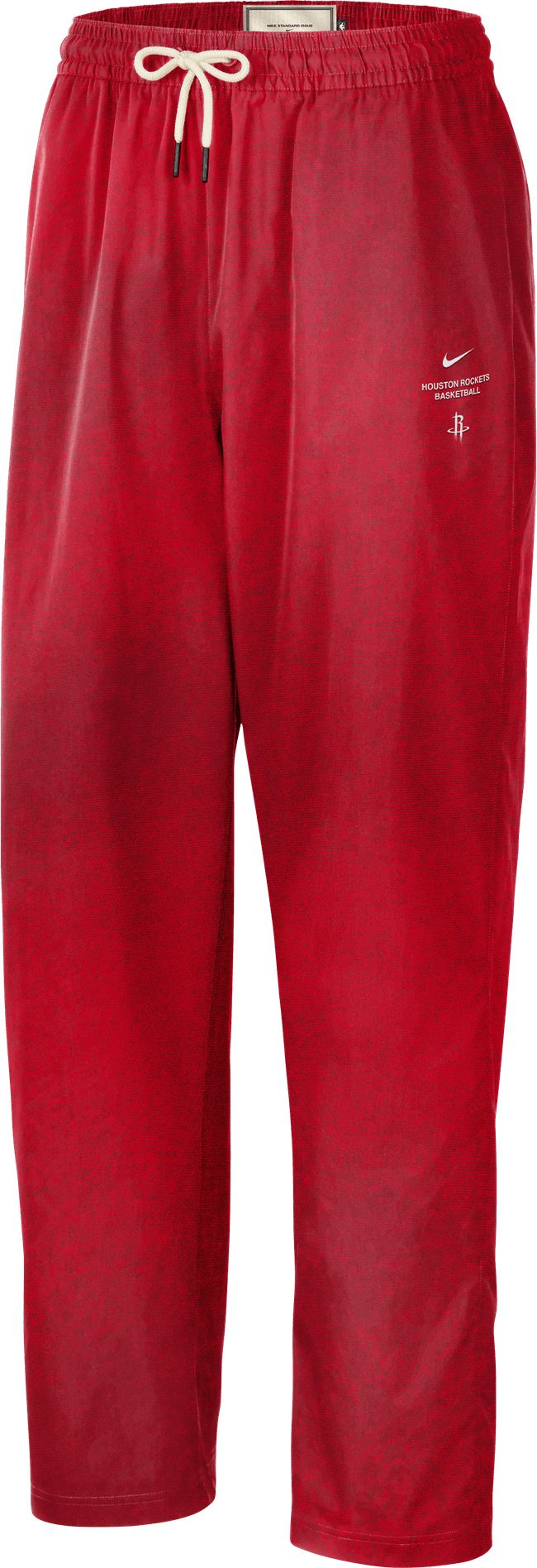 Nike Adult Houston Rockets Worn With Obsession Standard Issue Game Theater Loud Woven Pants