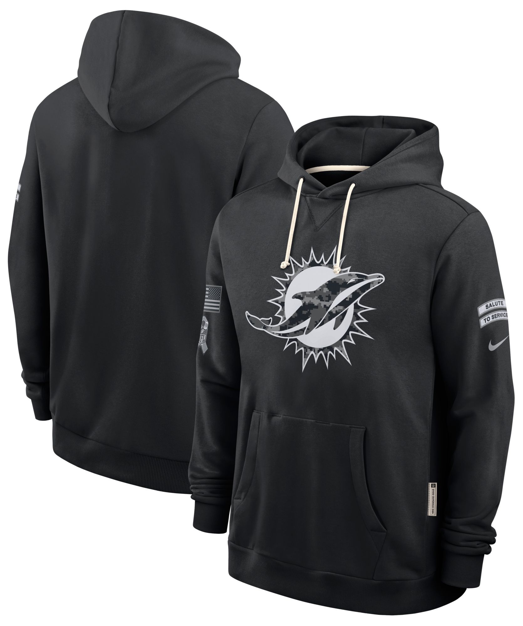 Nike Men's Miami Dolphins Salute to Service 2026 Standard Issue Hoodie
