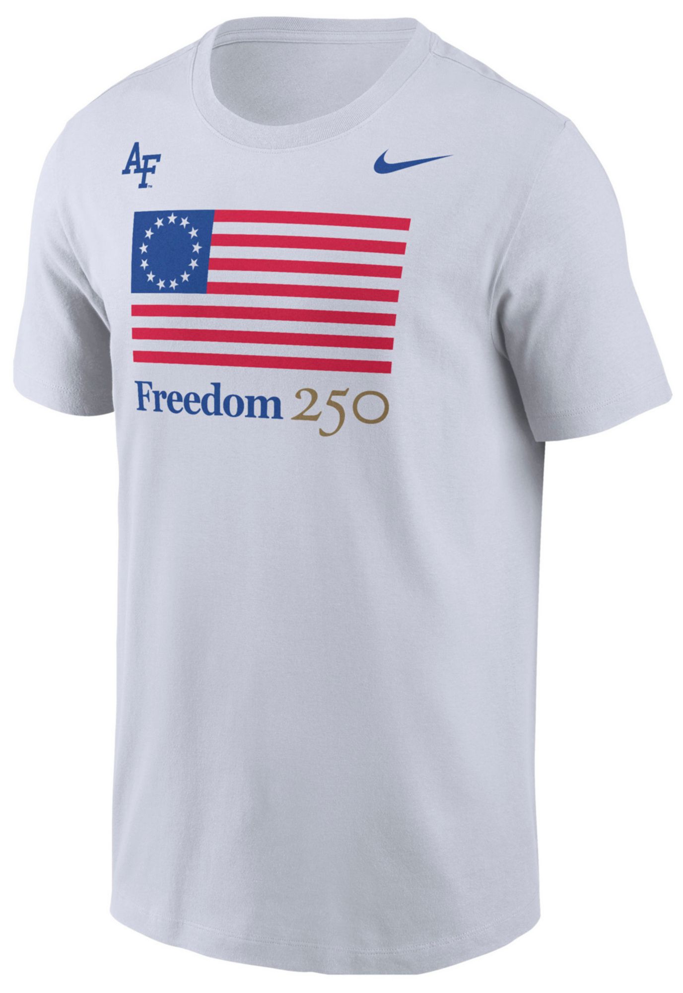 Nike Men's Air Force Falcons White America 250 T-Shirt