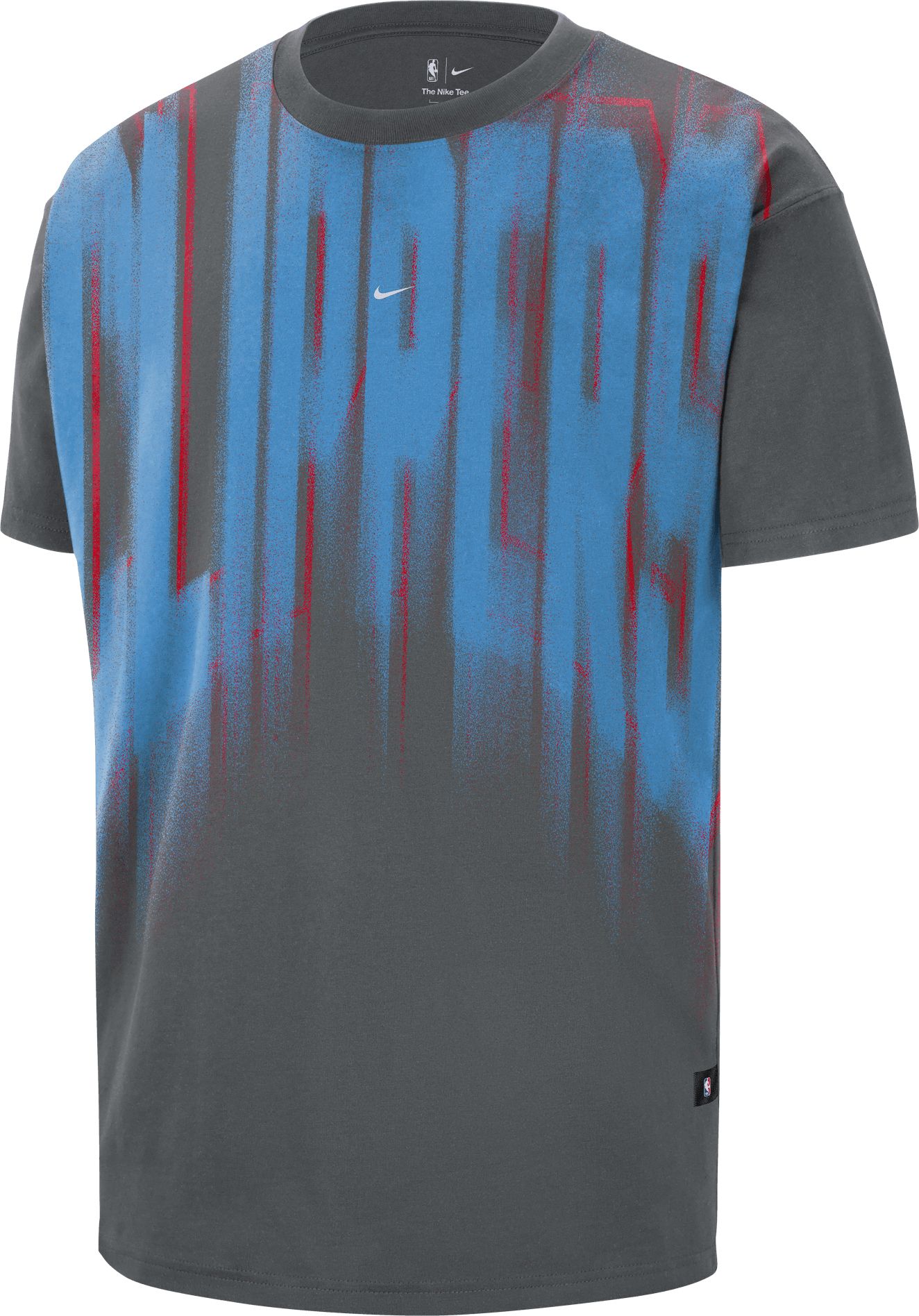 Nike Adult Los Angeles Clippers Worn With Obsession Game Theater Team T-Shirt, Men's, Medium, Gray