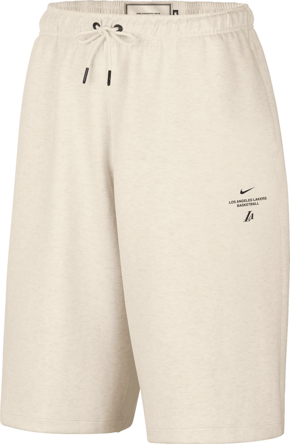 Nike Adult Los Angeles Lakers Worn With Obsession Standard Issue Stretch Over-Sized Shorts, Men's, Wash