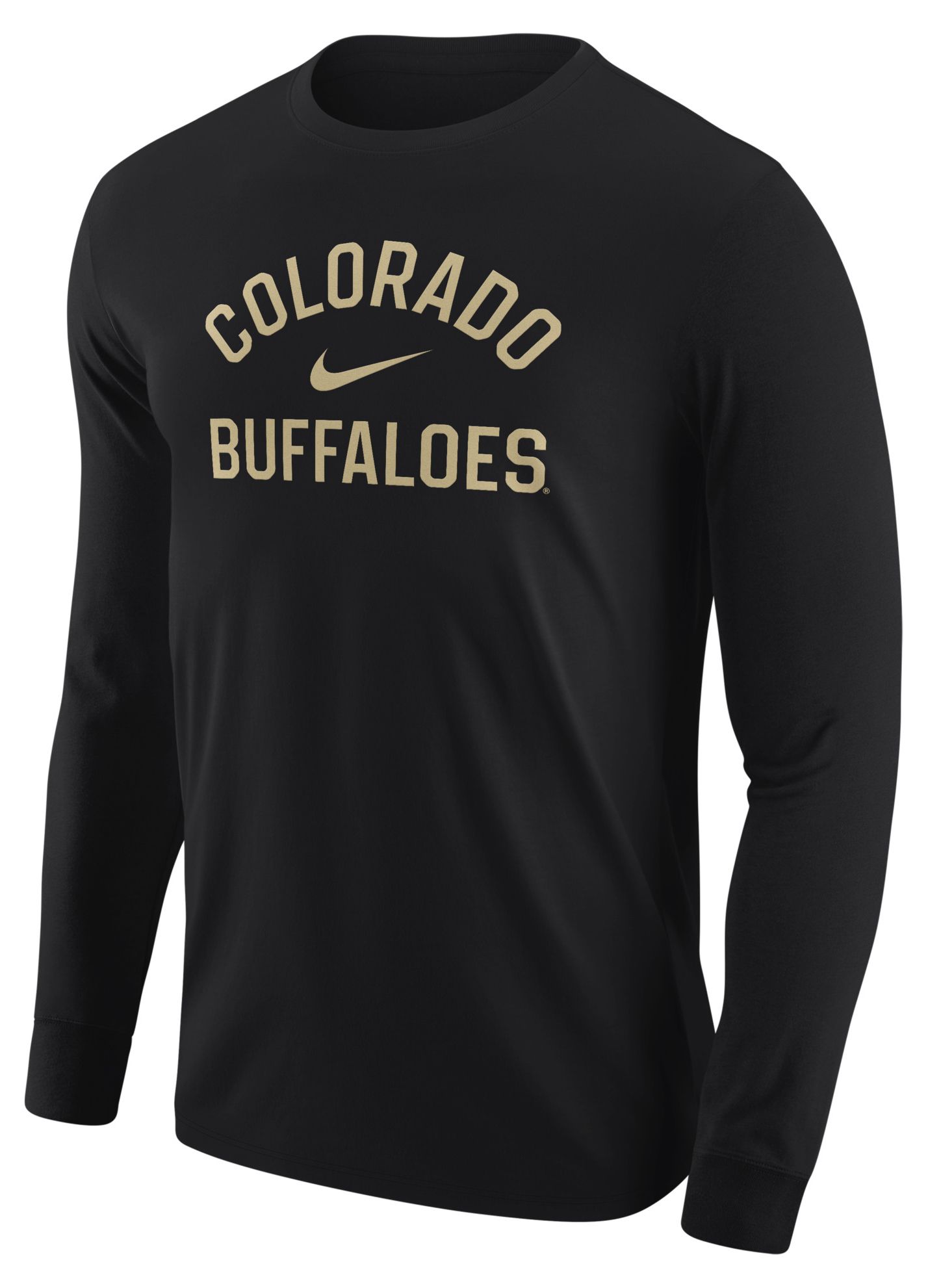 Nike Men's Colorado Buffaloes Black Long Sleeve Shirt