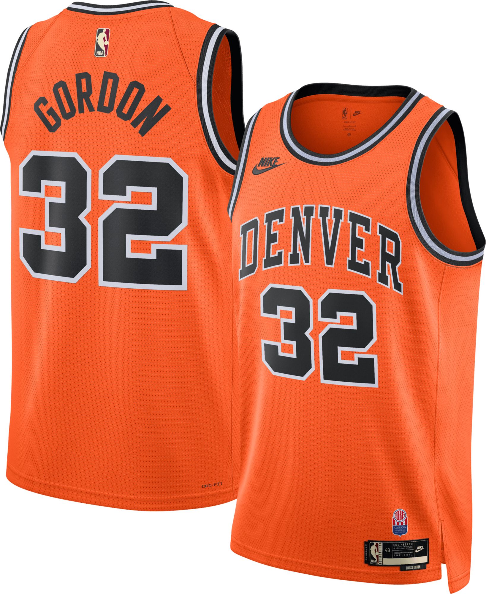 Nike Adult Denver Nuggets Aaron Gordon 2026-27 Hardwood Classics Swingman Jersey