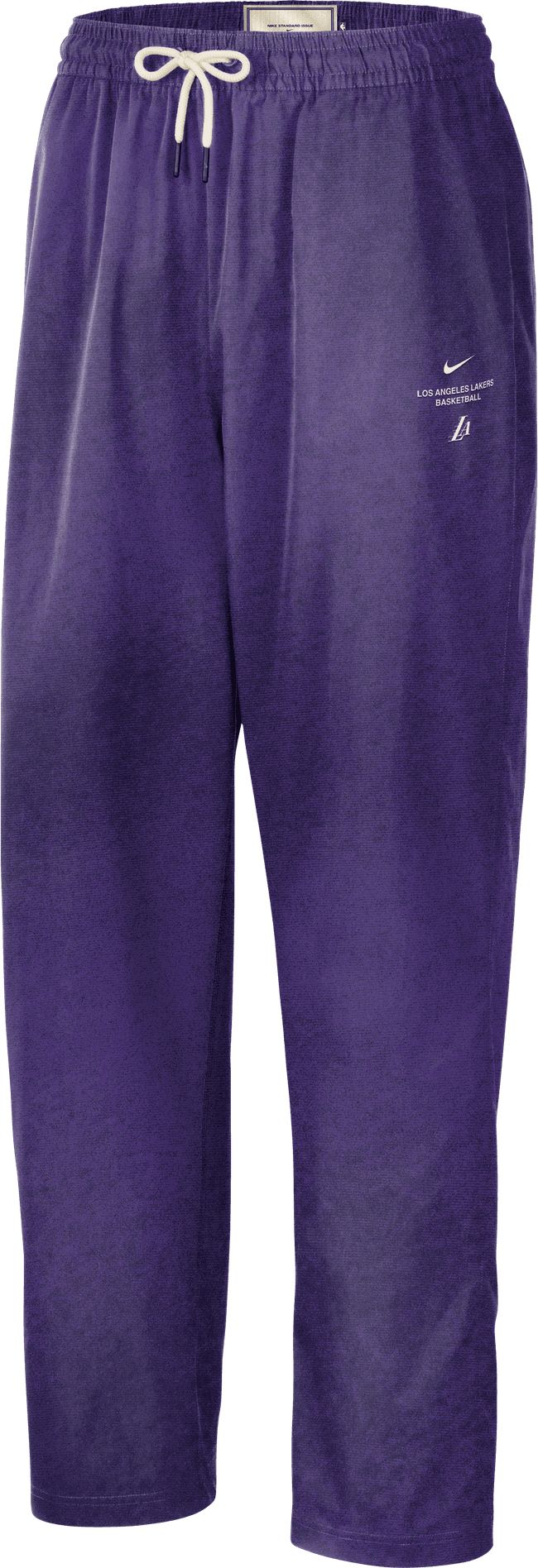 Nike Adult Los Angeles Lakers Worn With Obsession Standard Issue Game Theater Loud Woven Pants