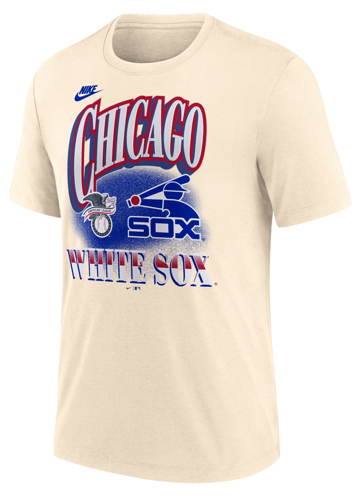 Nike Men's Chicago White Sox Tan Cooperstown Vintage T-Shirt