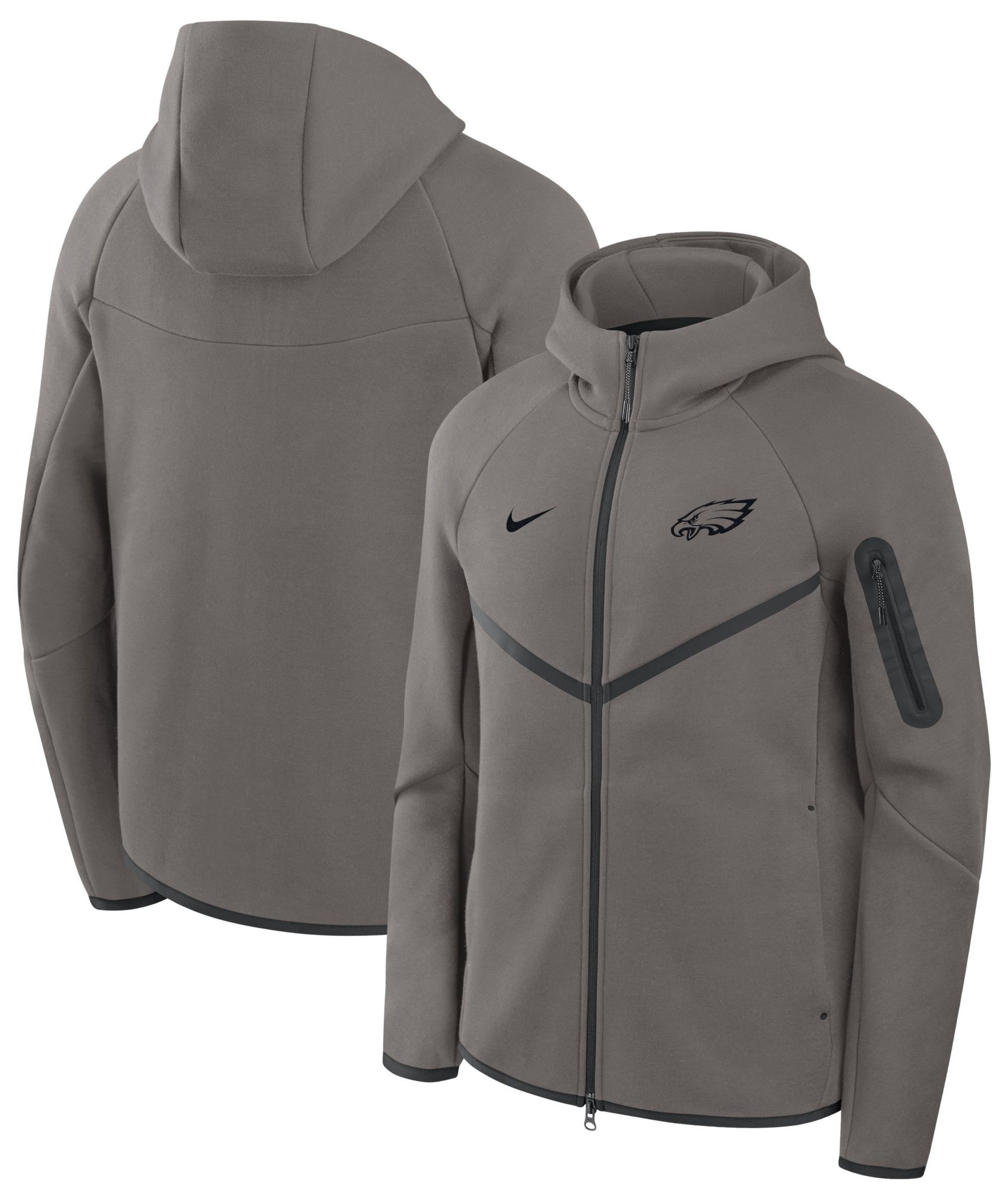 Nike Men's Philadelphia Eagles Tech Fleece Full-Zip Hoodie