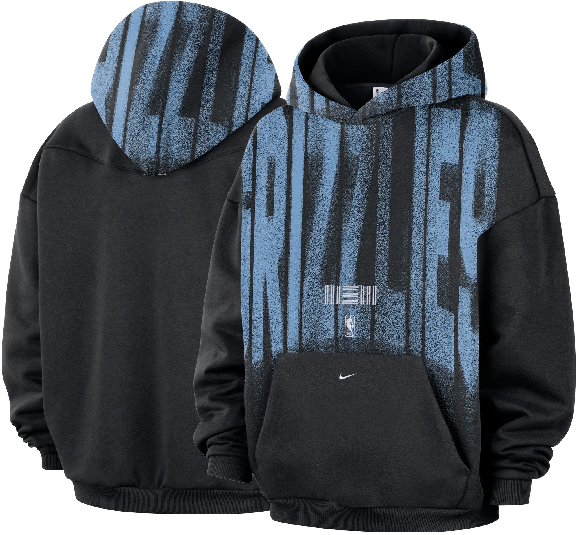 Nike Adult Memphis Grizzlies Worn With Obsession Standard Issue Game Theater Team Hoodie