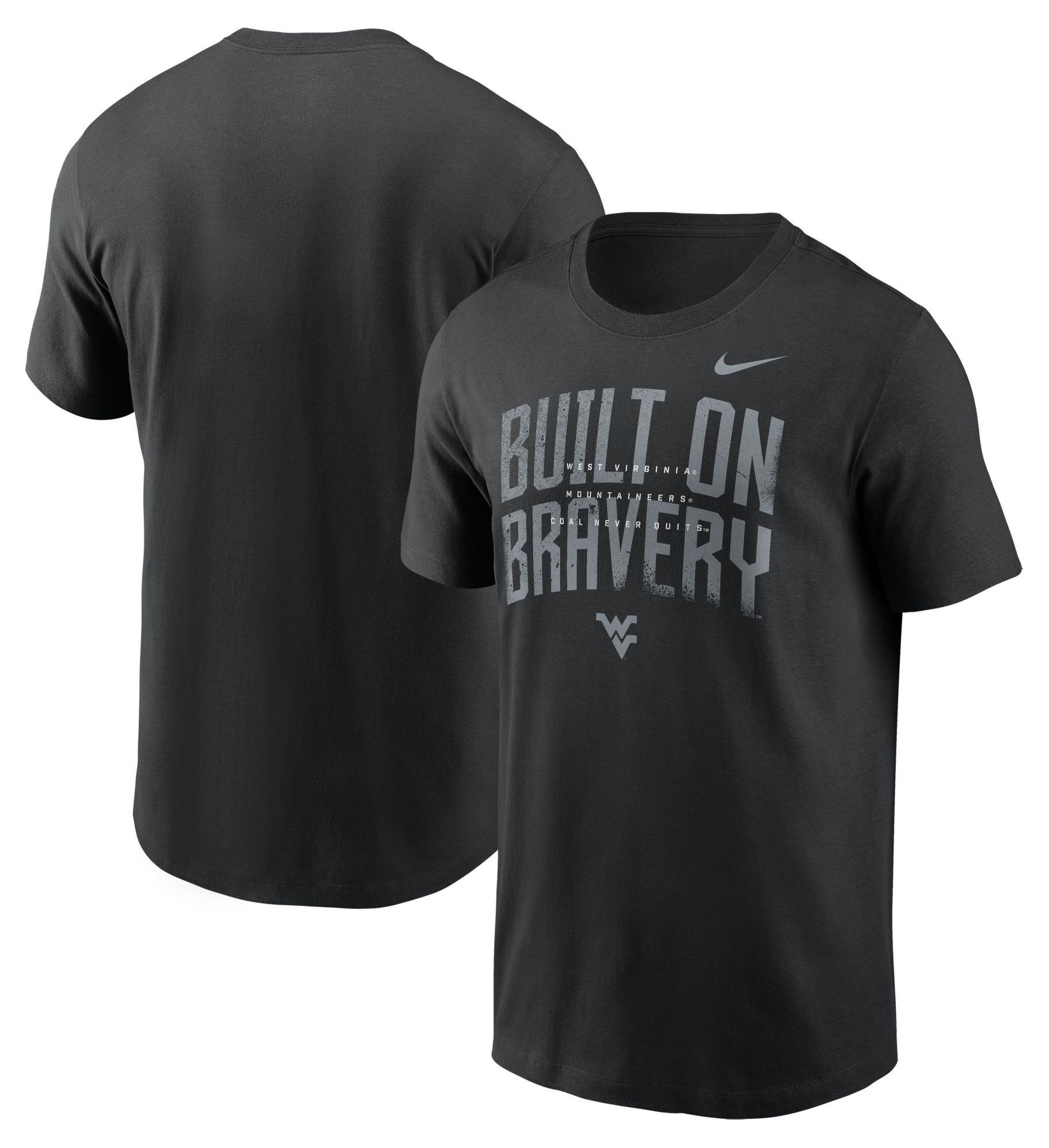 Nike Men's West Virginia Mountaineers Built On Bravery T-Shirt