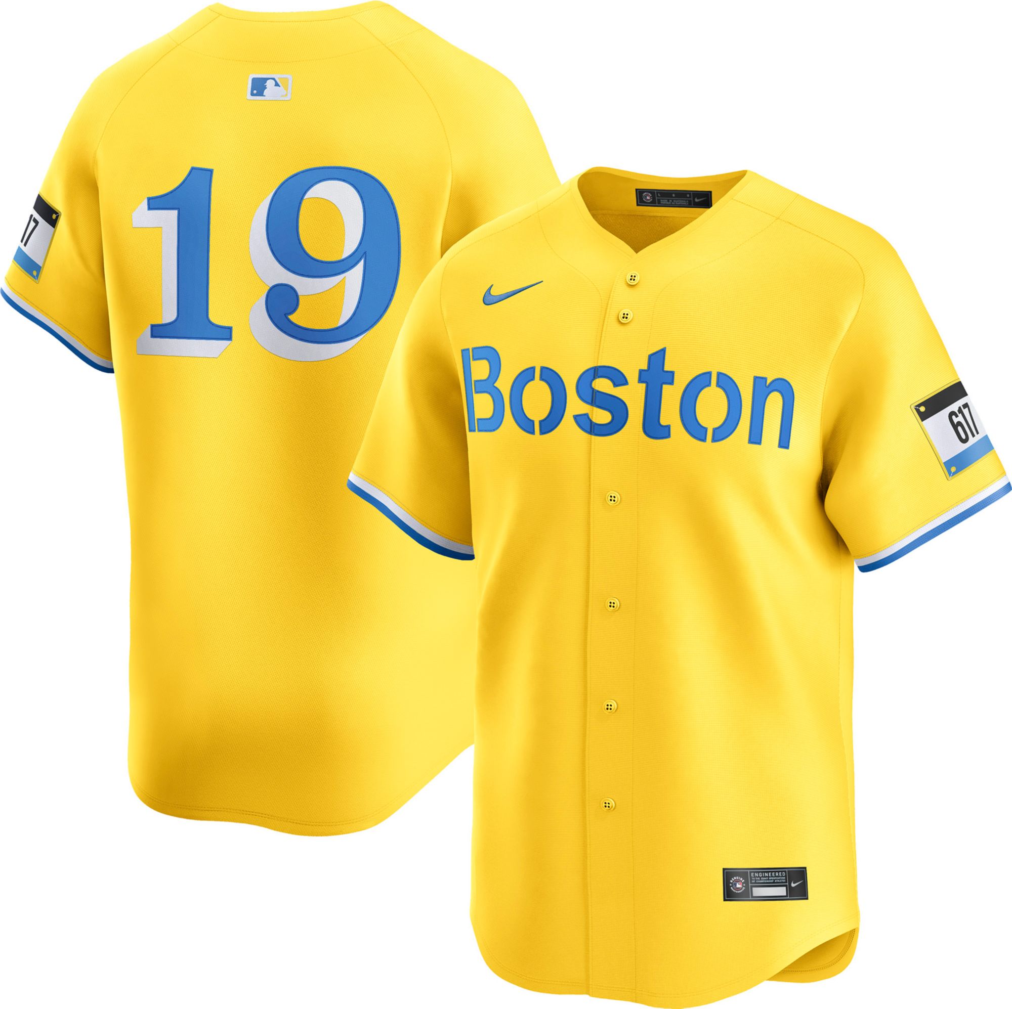 Nike Men's Boston Red Sox City Connect Roman Anthony #19 Limited Jersey