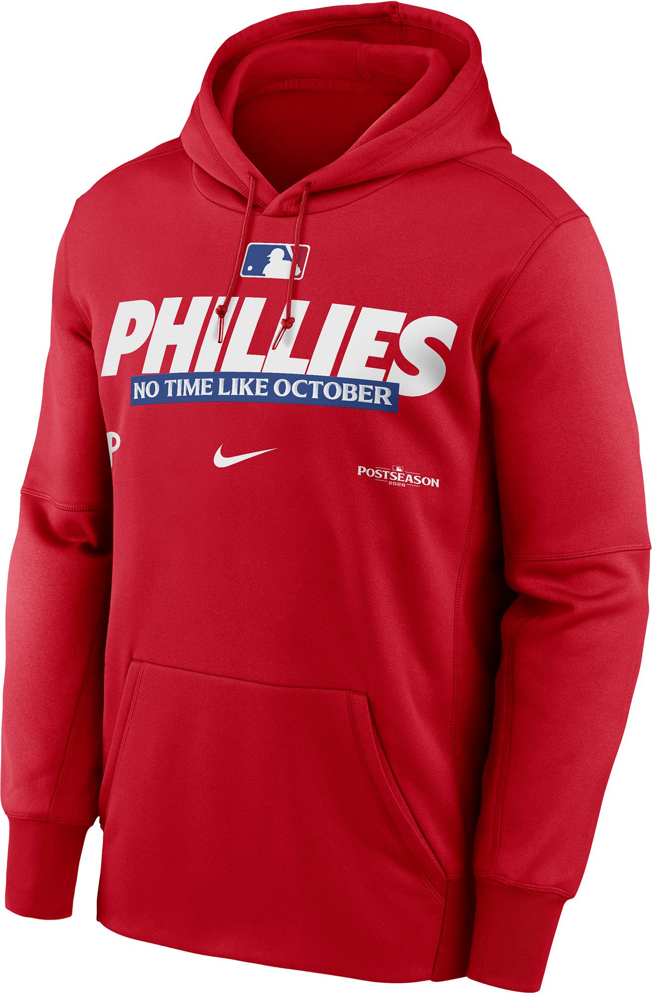 Nike Men's Philadelphia Phillies Postseason Participant 2026 Authentic Collection Therma Hoodie