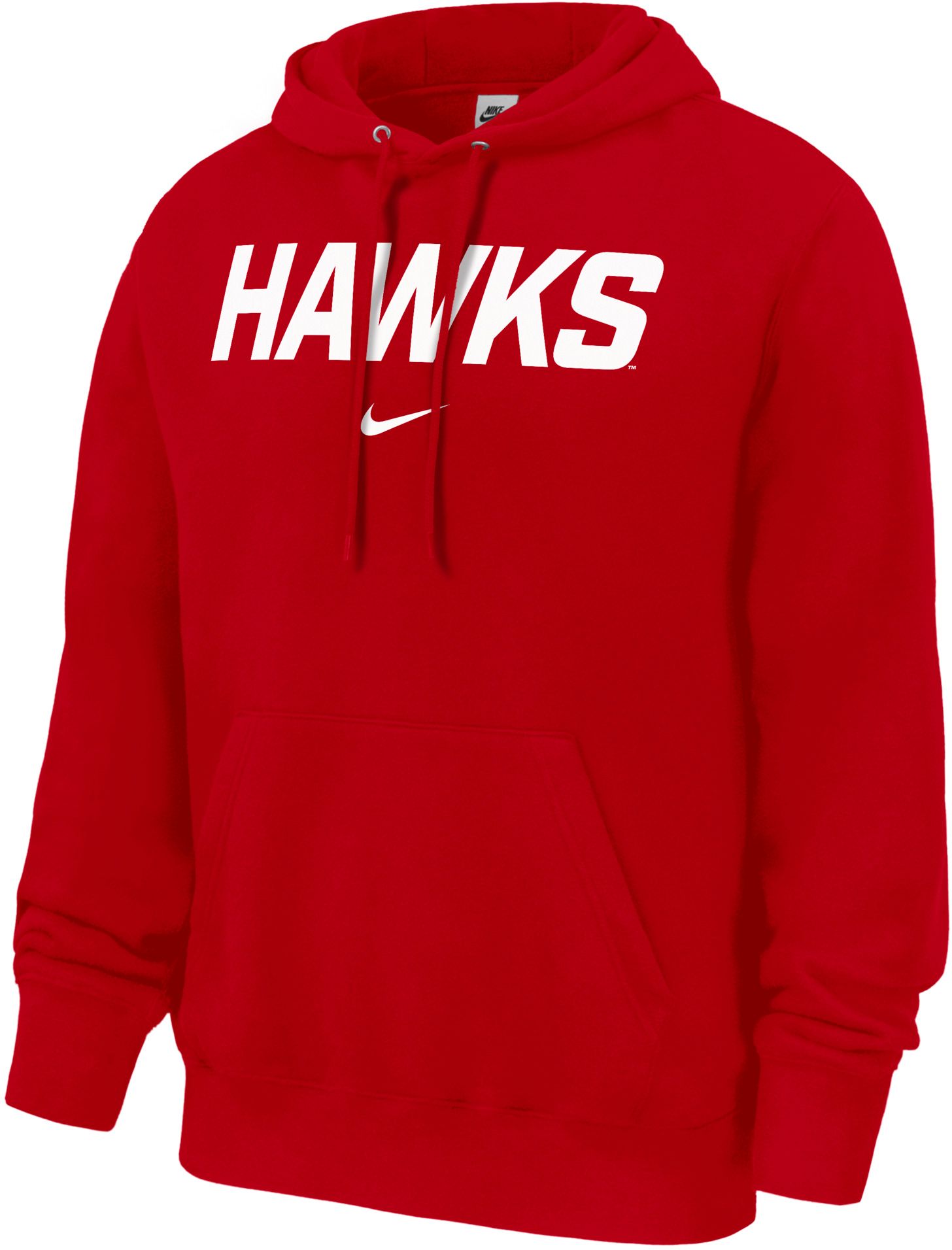 Nike Men's Saint Joseph's Hawks Red Wordmark Club Hoodie