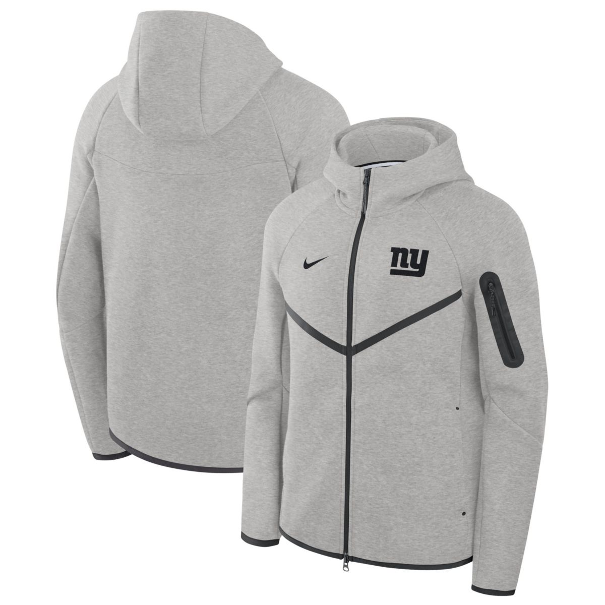 Nike Men's San Francisco 49ers Tech Fleece Full-Zip Hoodie