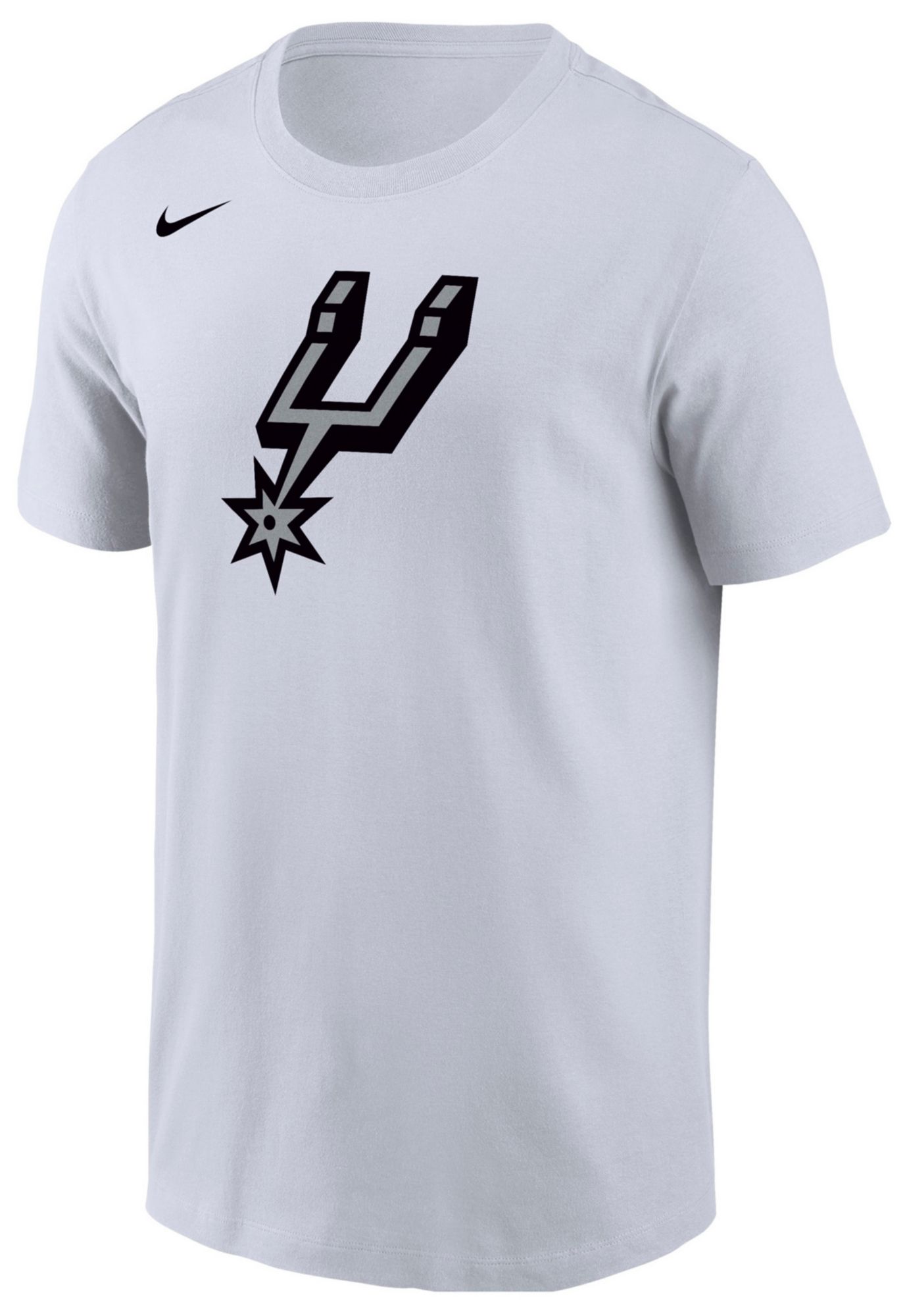 Nike Men's San Antonio Spurs White Logo T-Shirt