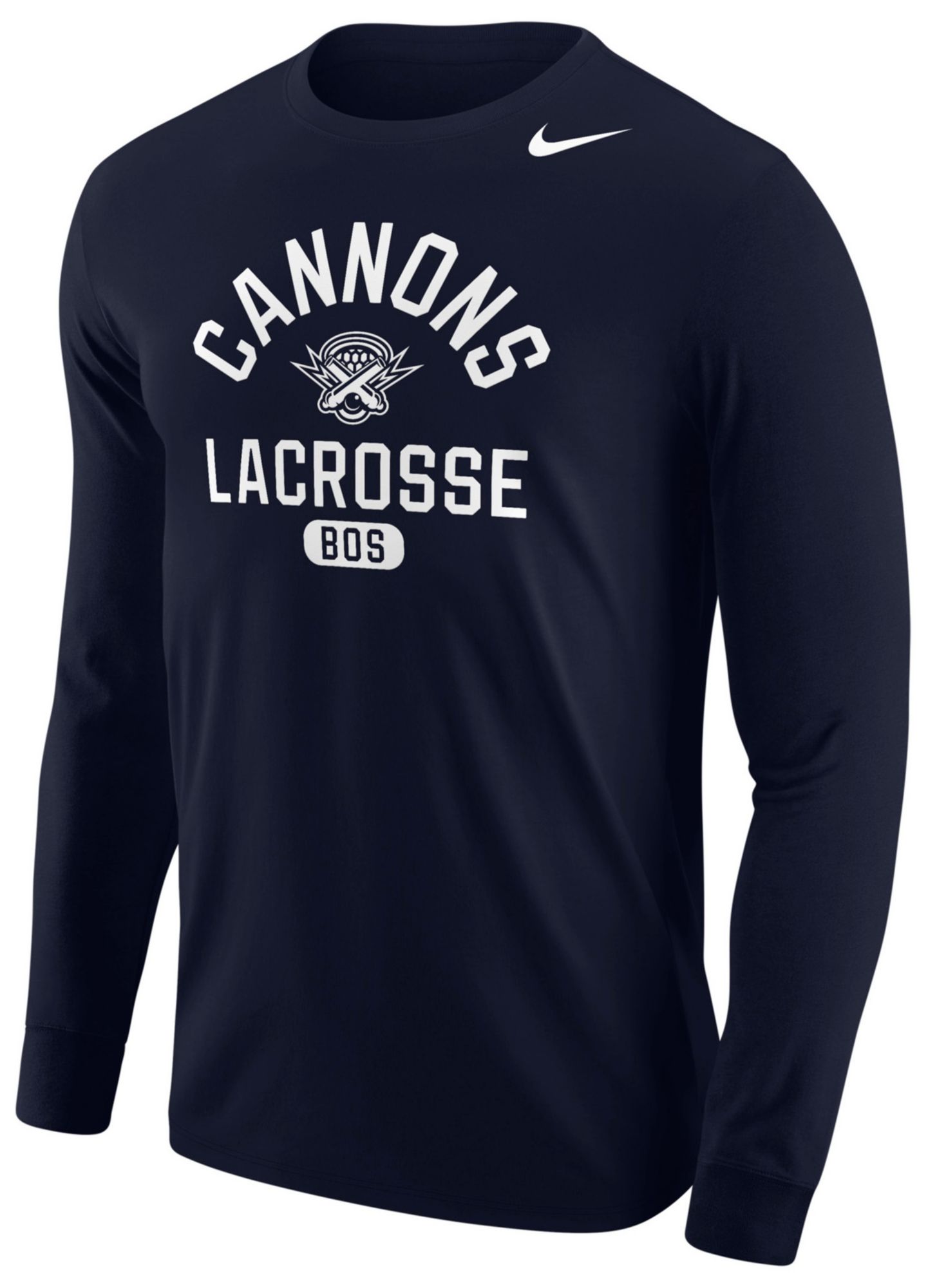 Nike Men's Boston Cannons Navy Long Sleeve Shirt