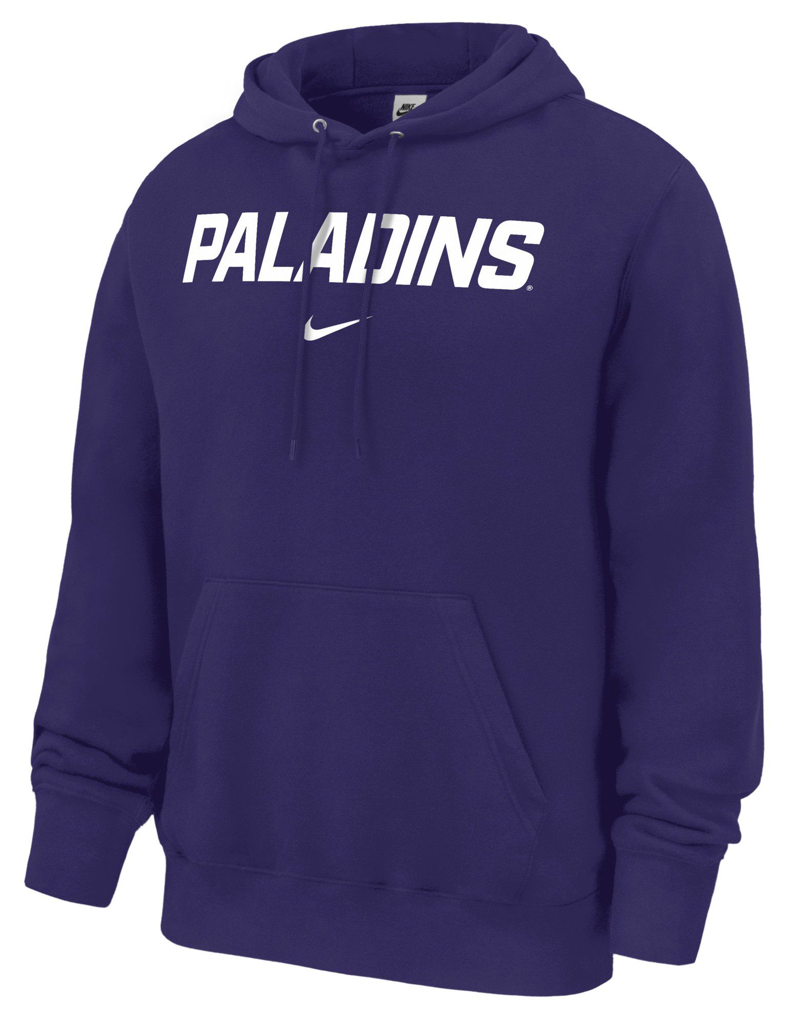 Nike Men's Furman Paladins Purple Wordmark Club Hoodie