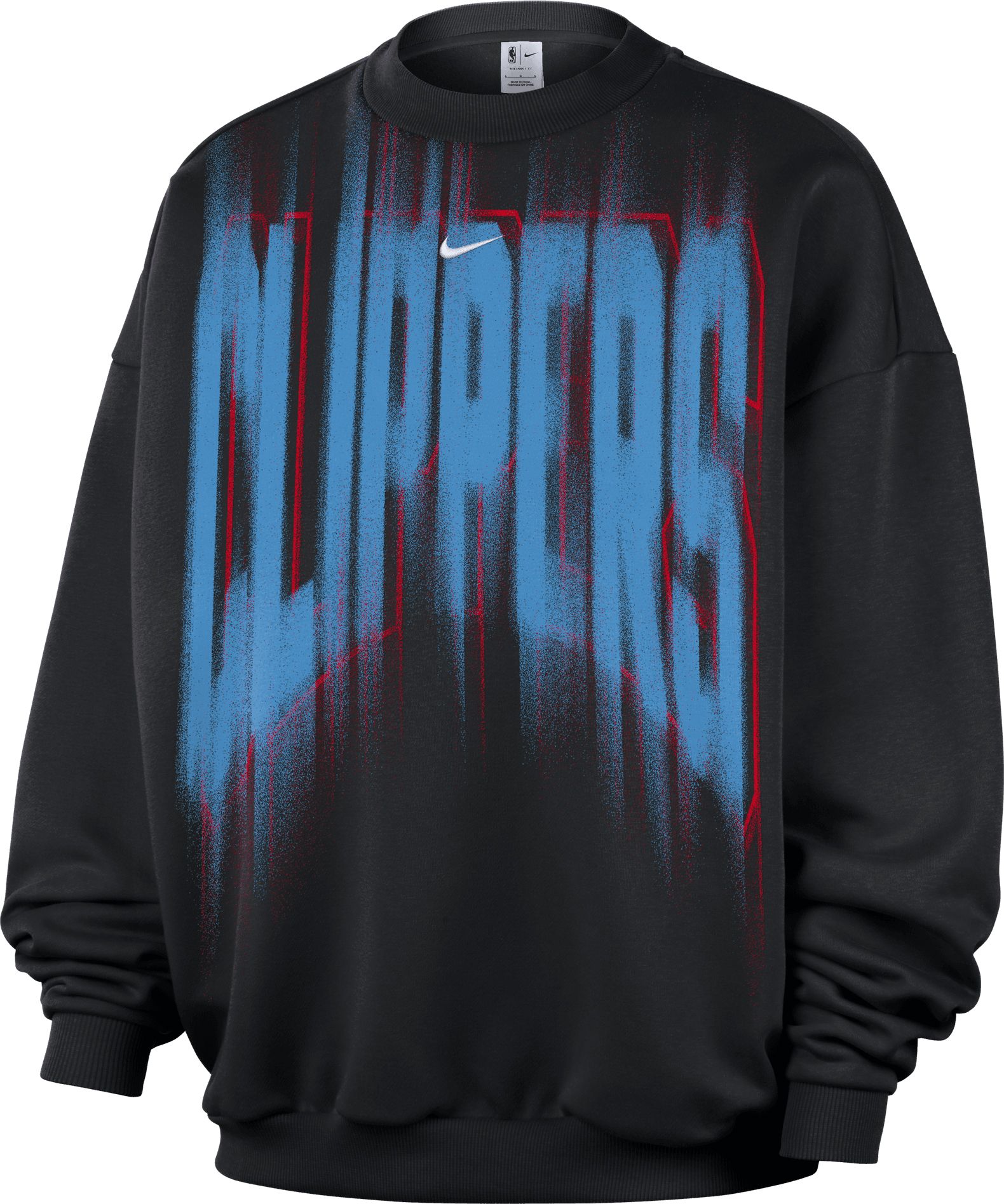 Nike Adult Los Angeles Clippers Worn With Obsession Standard Issue Game Theater Team Crew Sweatshirt, Men's