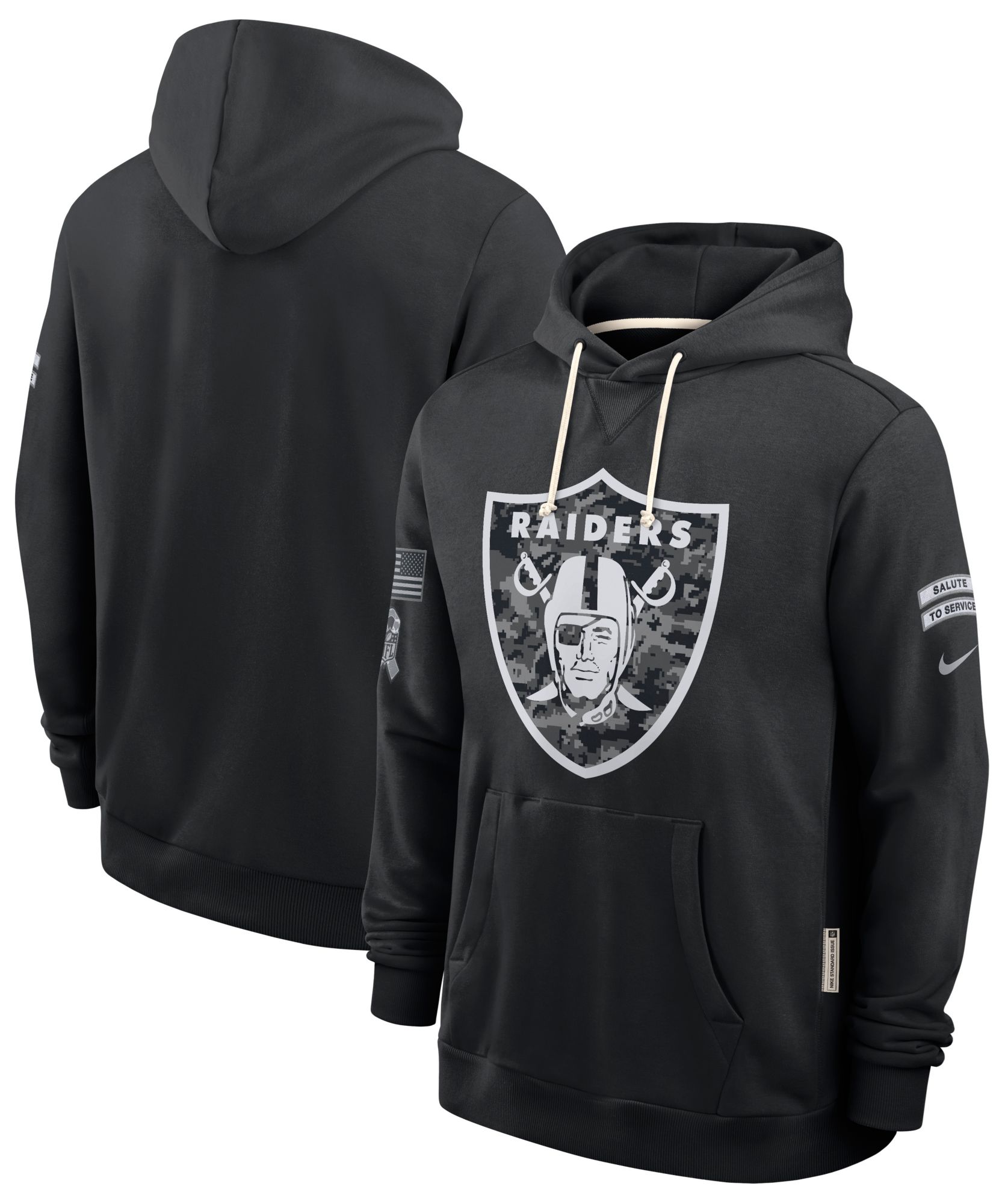 Nike Men's Las Vegas Raiders Salute to Service 2026 Standard Issue Hoodie