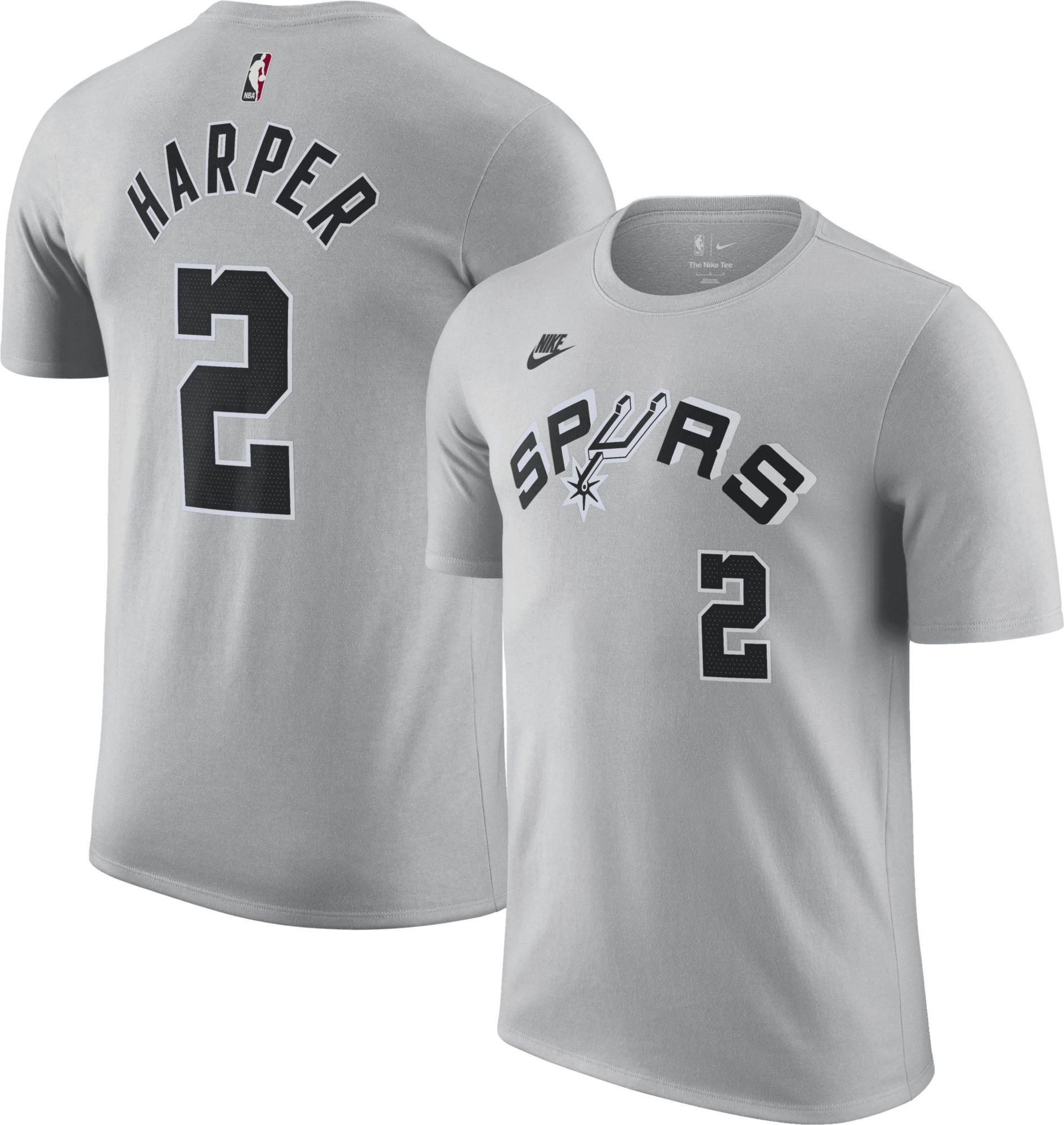 Nike Adult San Antonio Spurs Dylan Harper 2026-27 Hardwood Classics T-Shirt