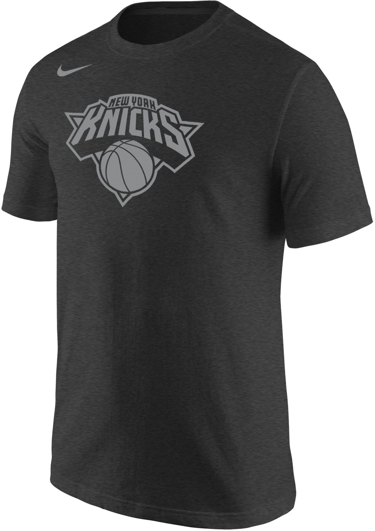 Nike Men's New York Knicks Black Logo T-Shirt