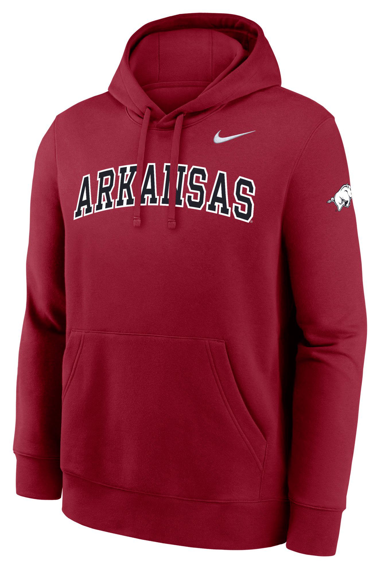 Nike Men's Arkansas Razorbacks Club Fleece Hoodie