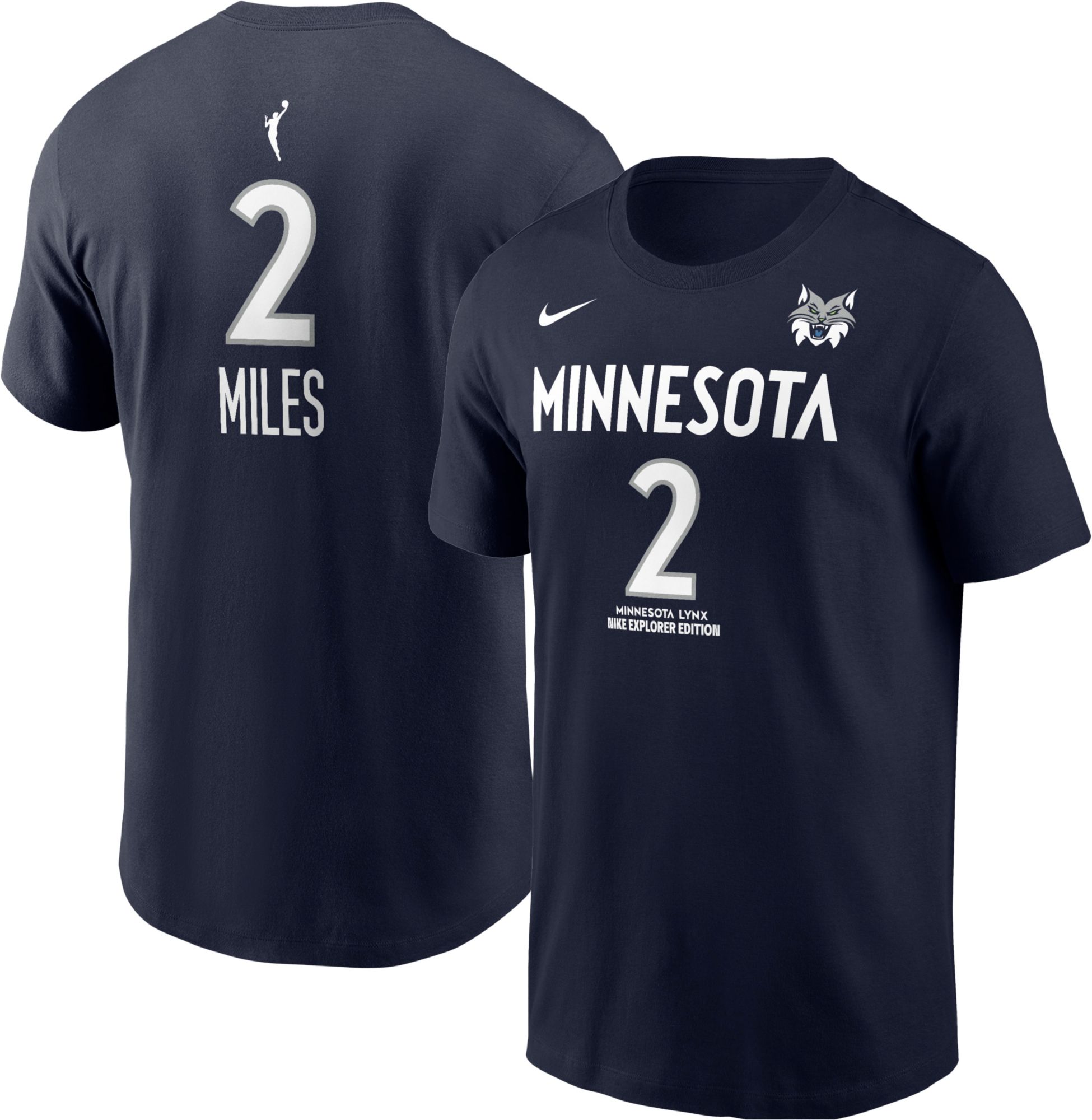 Nike Men's Minnesota Lynx Olivia Miles #5 Navy T-Shirt