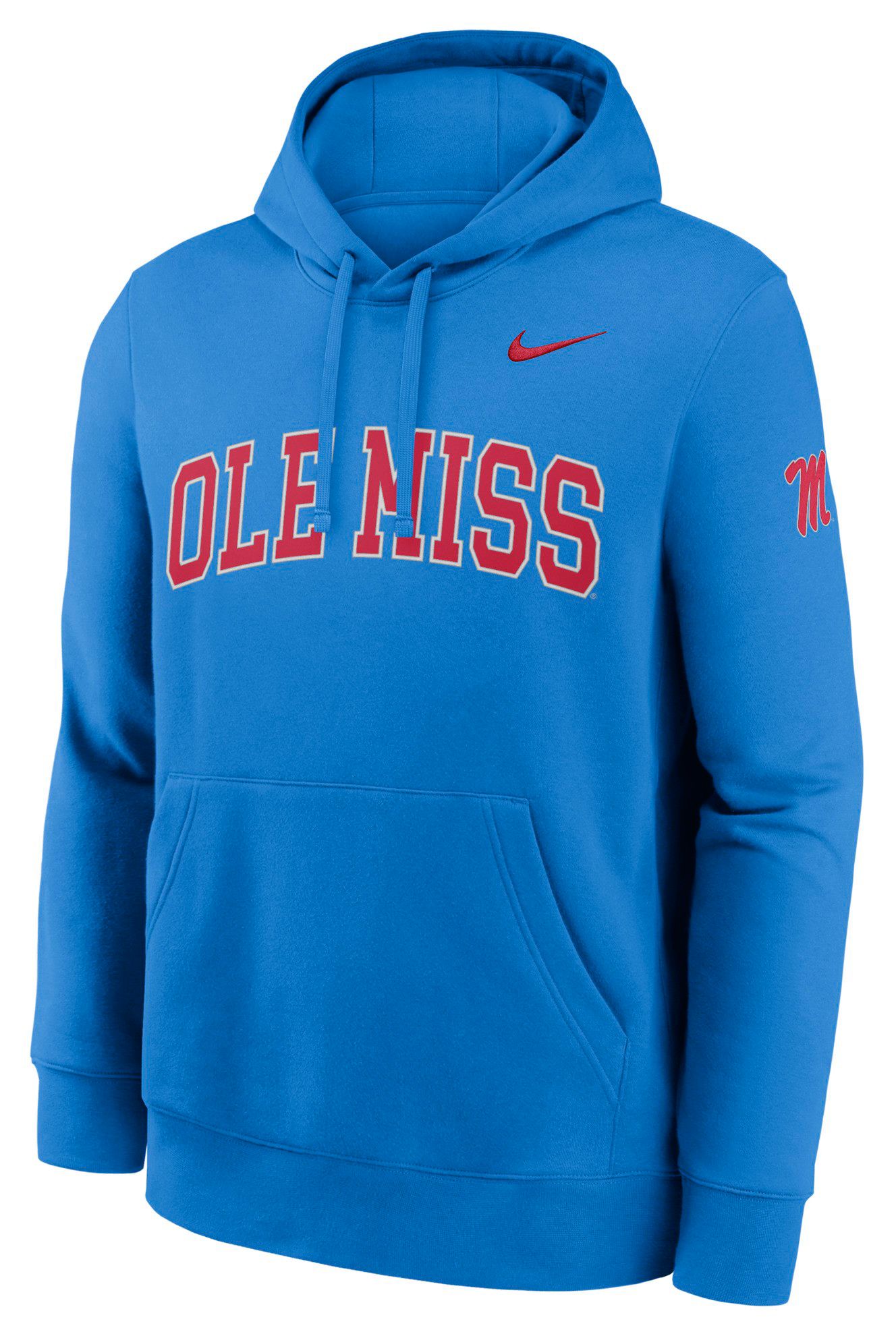 Nike Men's Ole Miss Rebels Club Fleece Hoodie