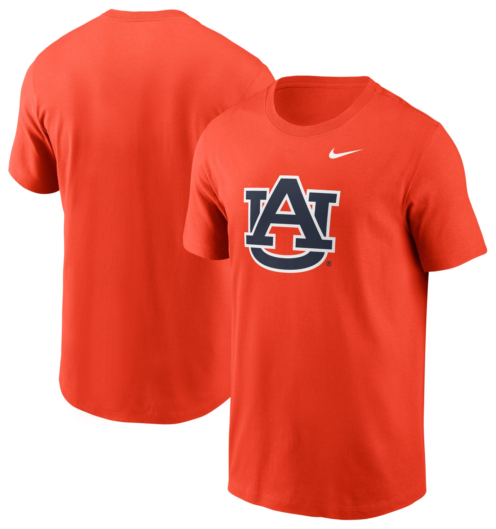 Nike Men's Auburn Tigers Logo Cotton T-Shirt