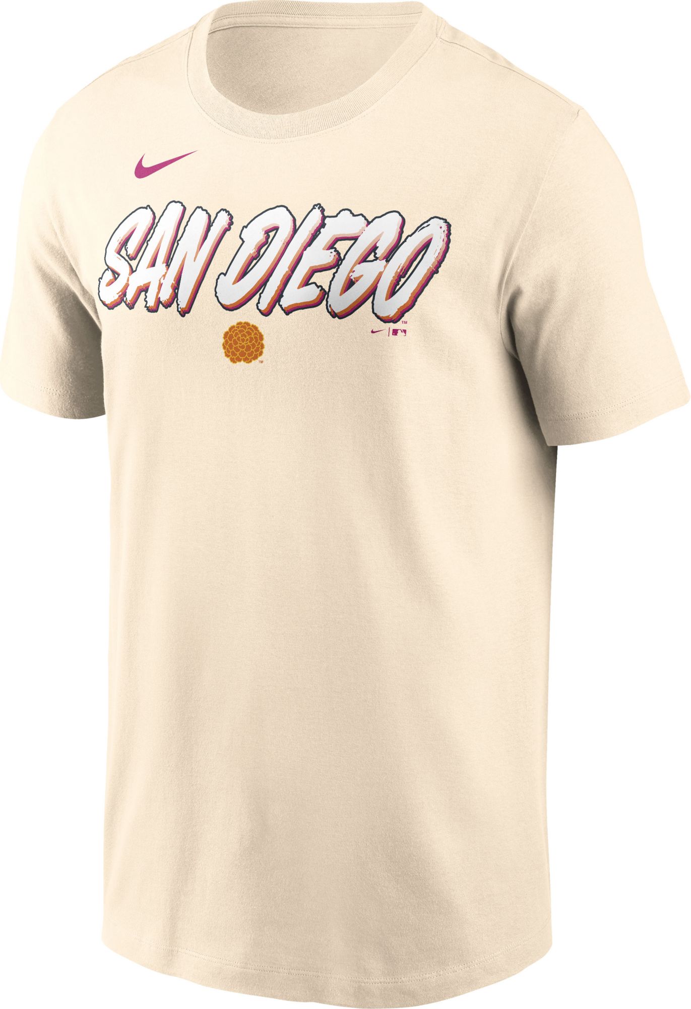 Nike Men's San Diego Padres City Connect Wordmark T-Shirt
