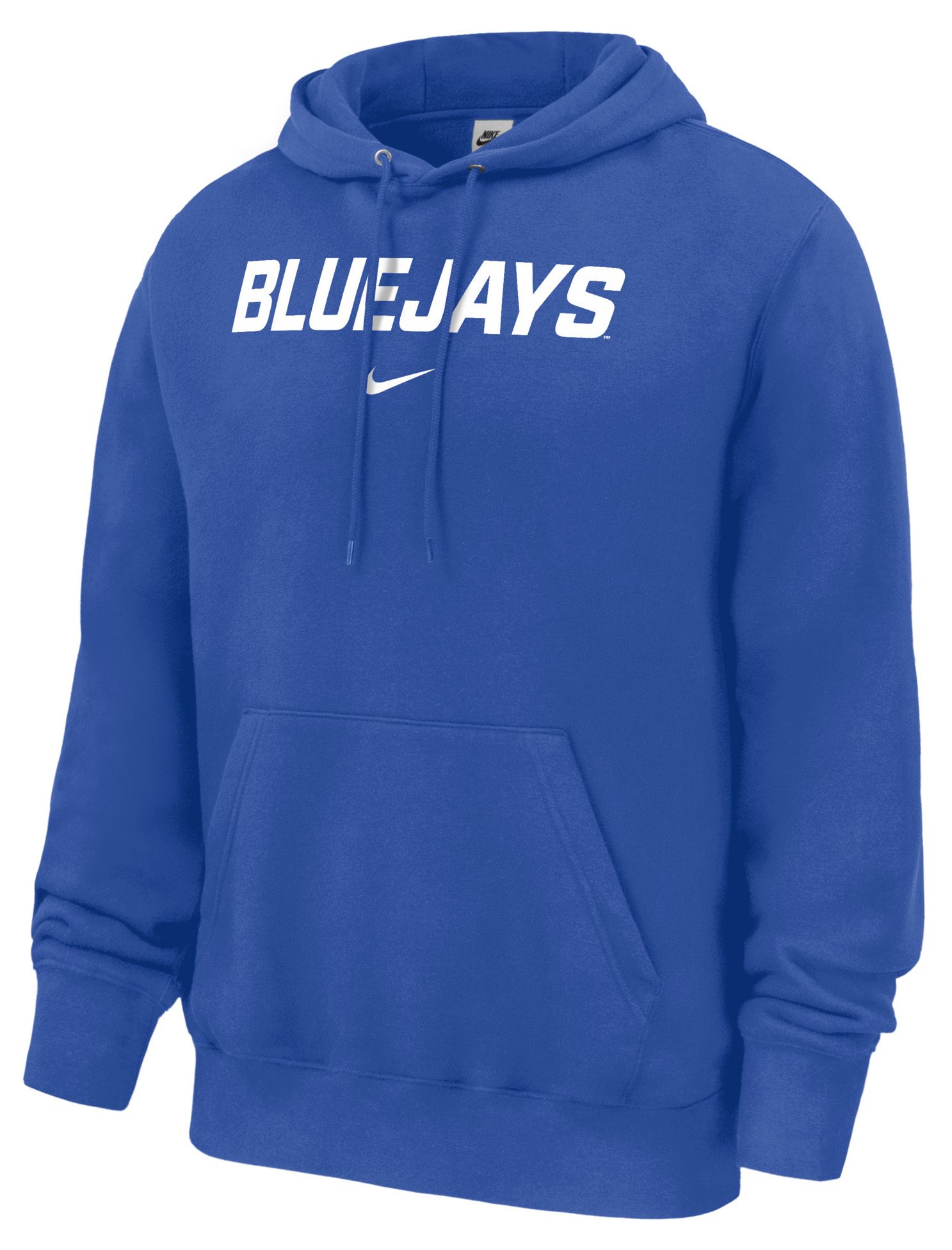 Nike Men's Creighton Bluejays Royal Club Fleece Hoodie
