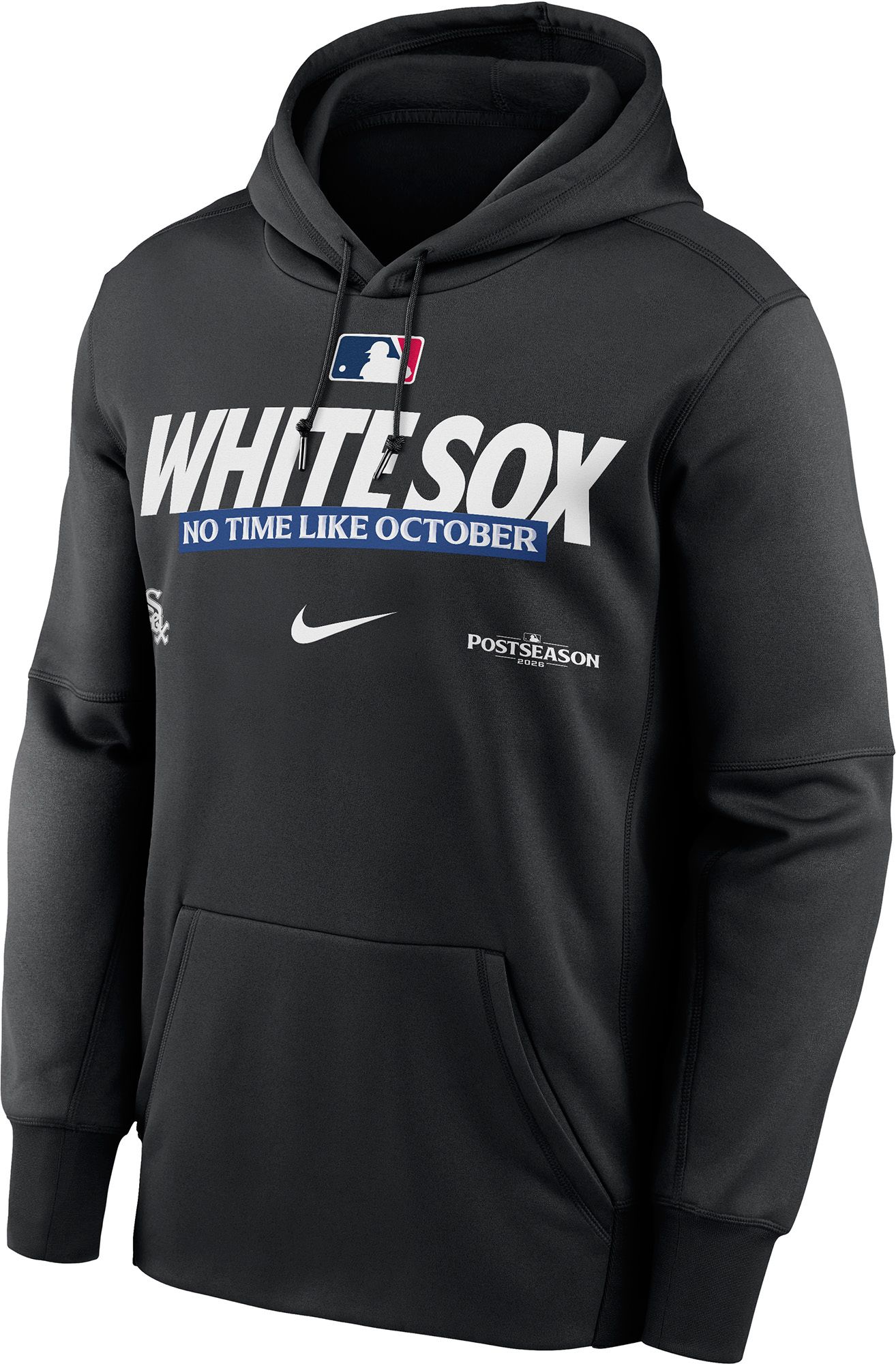 Nike Men's Chicago White Sox Postseason Participant 2026 Authentic Collection Therma Hoodie